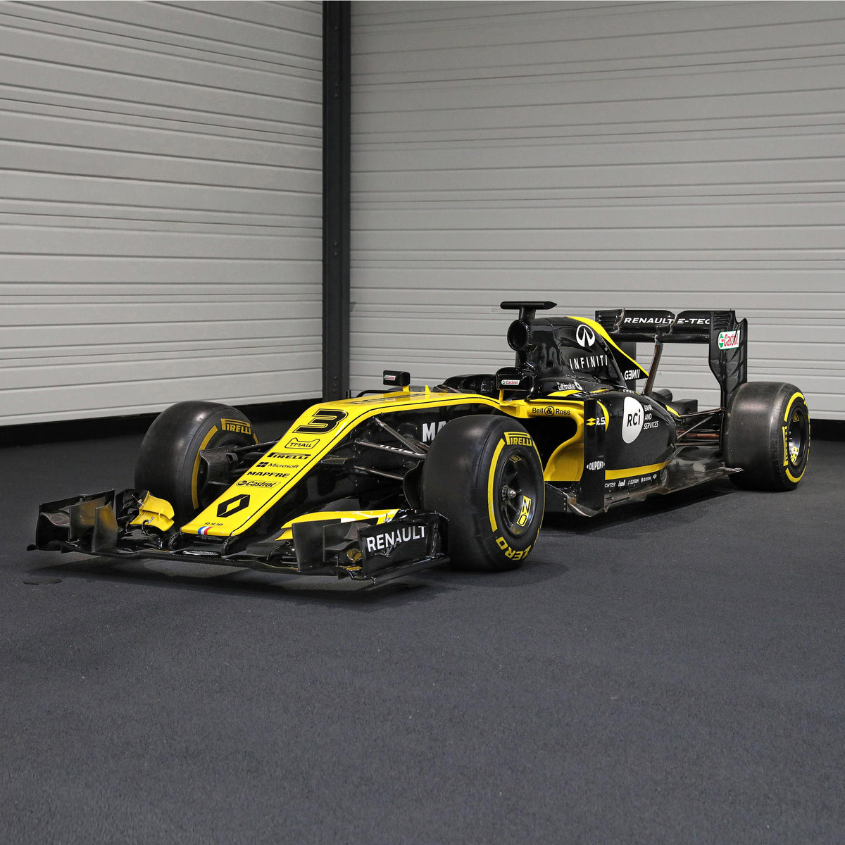 F1 支給品　ルノー　RENAULT イエロー ブラック ベスト Mサイズ Renault F1® Team 2019 R.S.19 Ex-Race Car Build | F1 Authentics