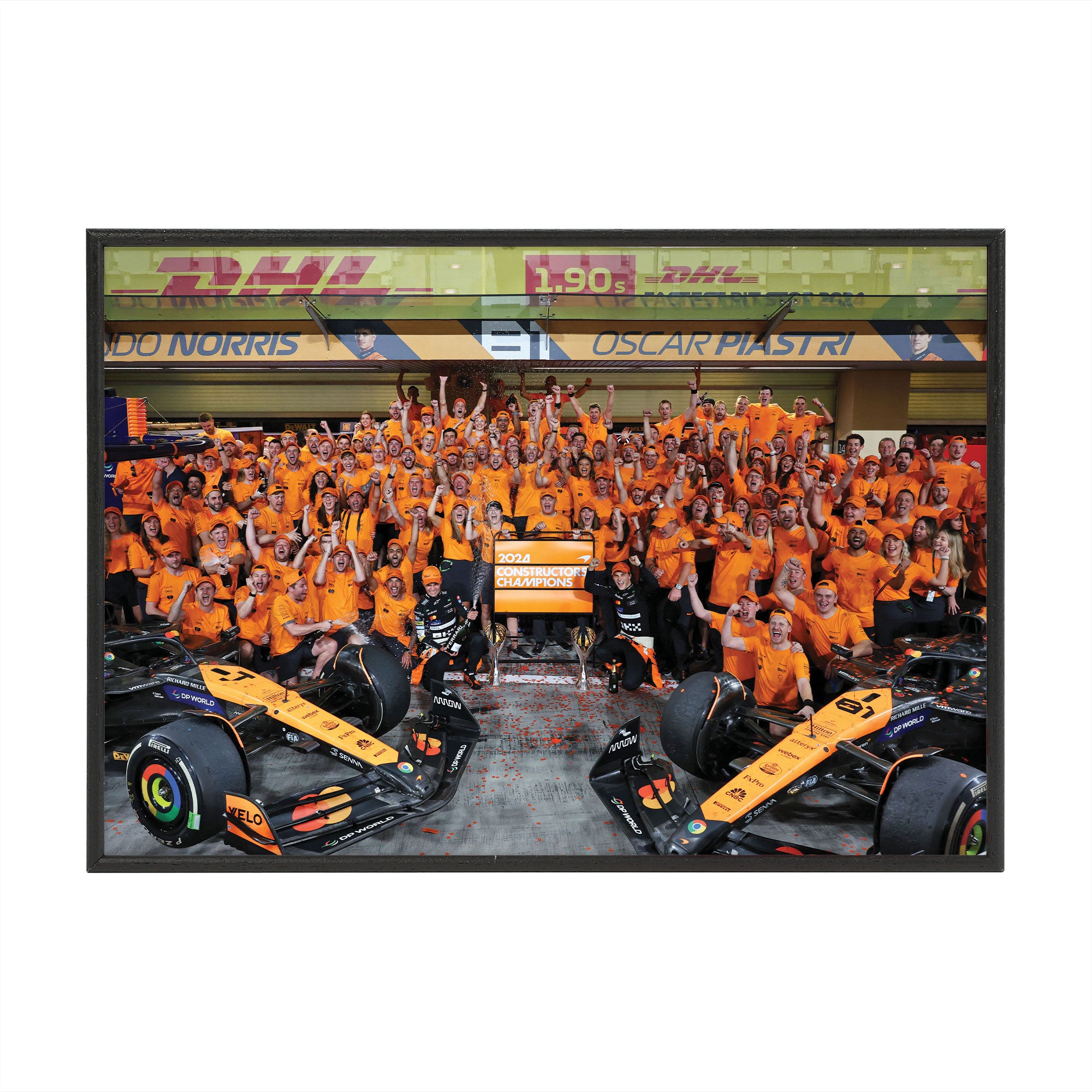 McLaren F1 Team 2024 Constructors Champions Print
