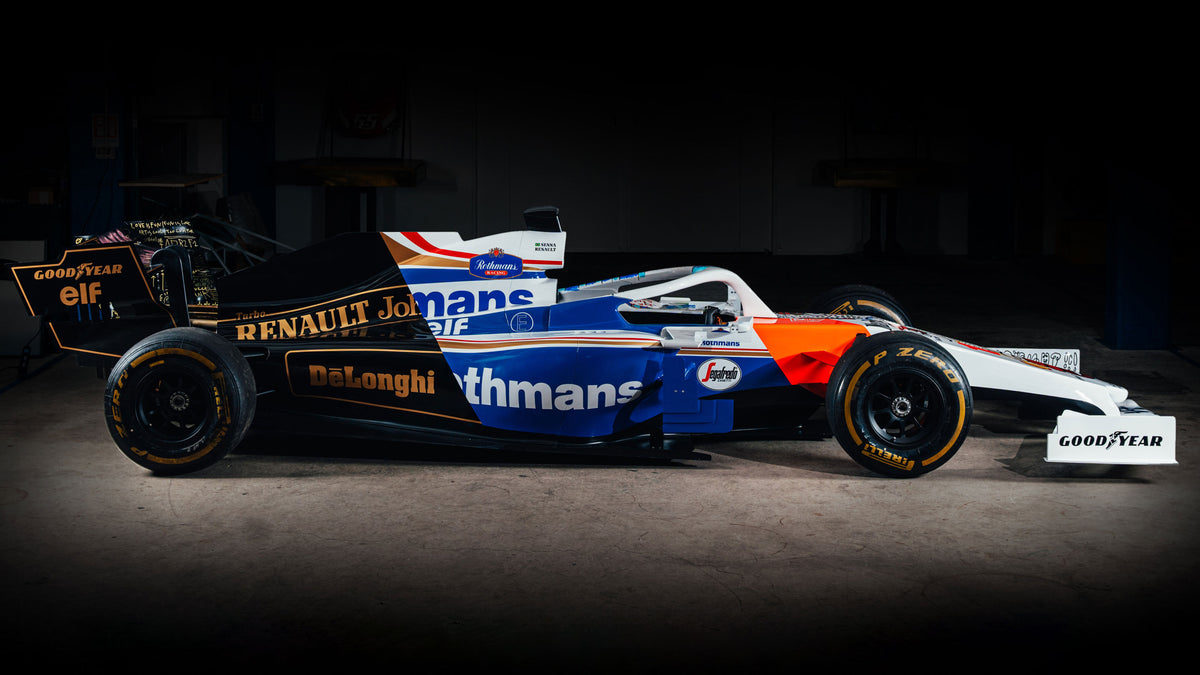 スポーツ AYRTON SENNA RACING CAR COLLECTION 16x9-Hero-SENNA-ART-