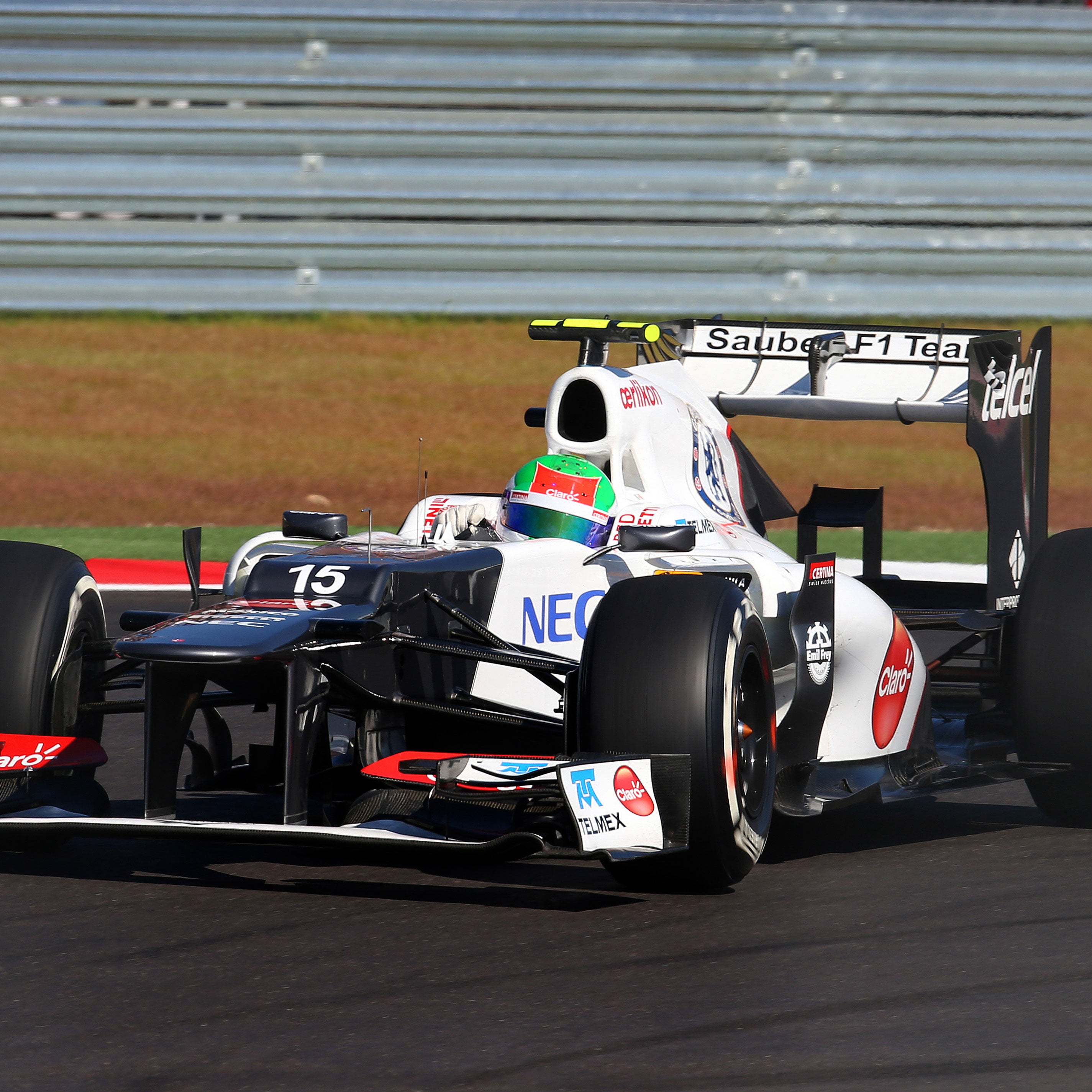 Sergio Pérez Sauber 2012 Race Used Sauber C31 Rear Wheel Rim Table
