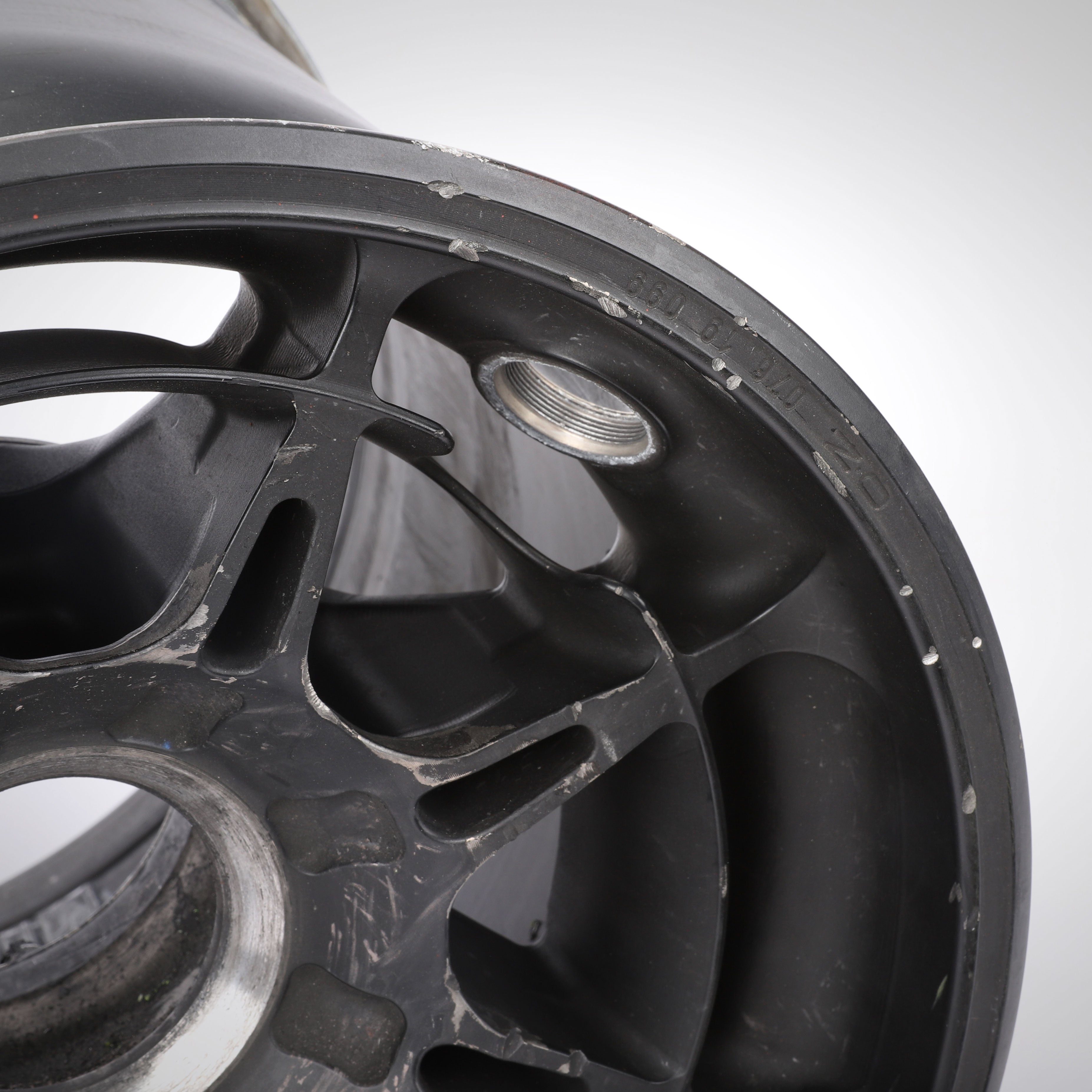 Kimi Räikkönen 2019 Race Used Alfa Romeo C38 Front Wheel Rim Table