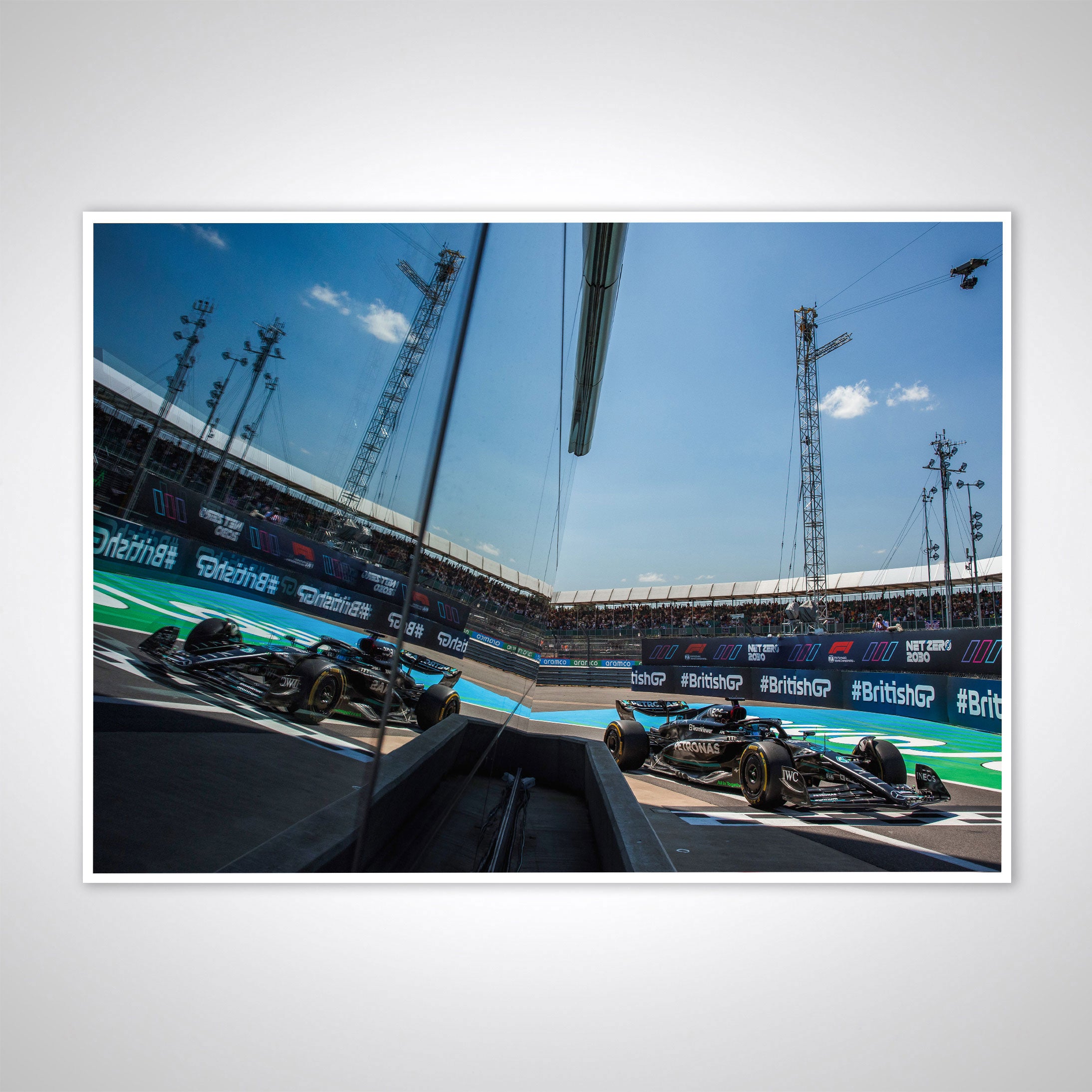 George Russell 2023 Print – British GP