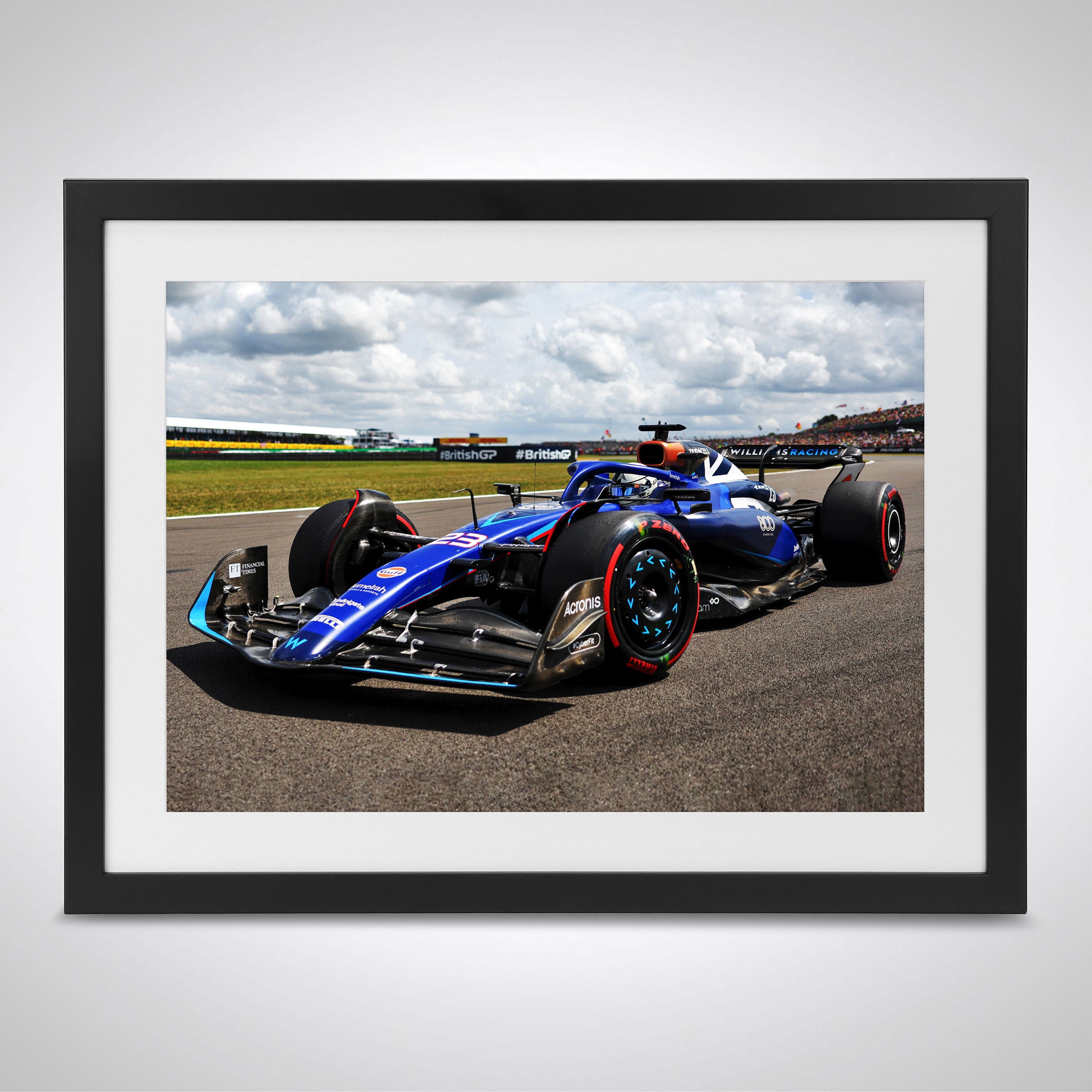 Alex Albon 2023 Print James Moy - British GP