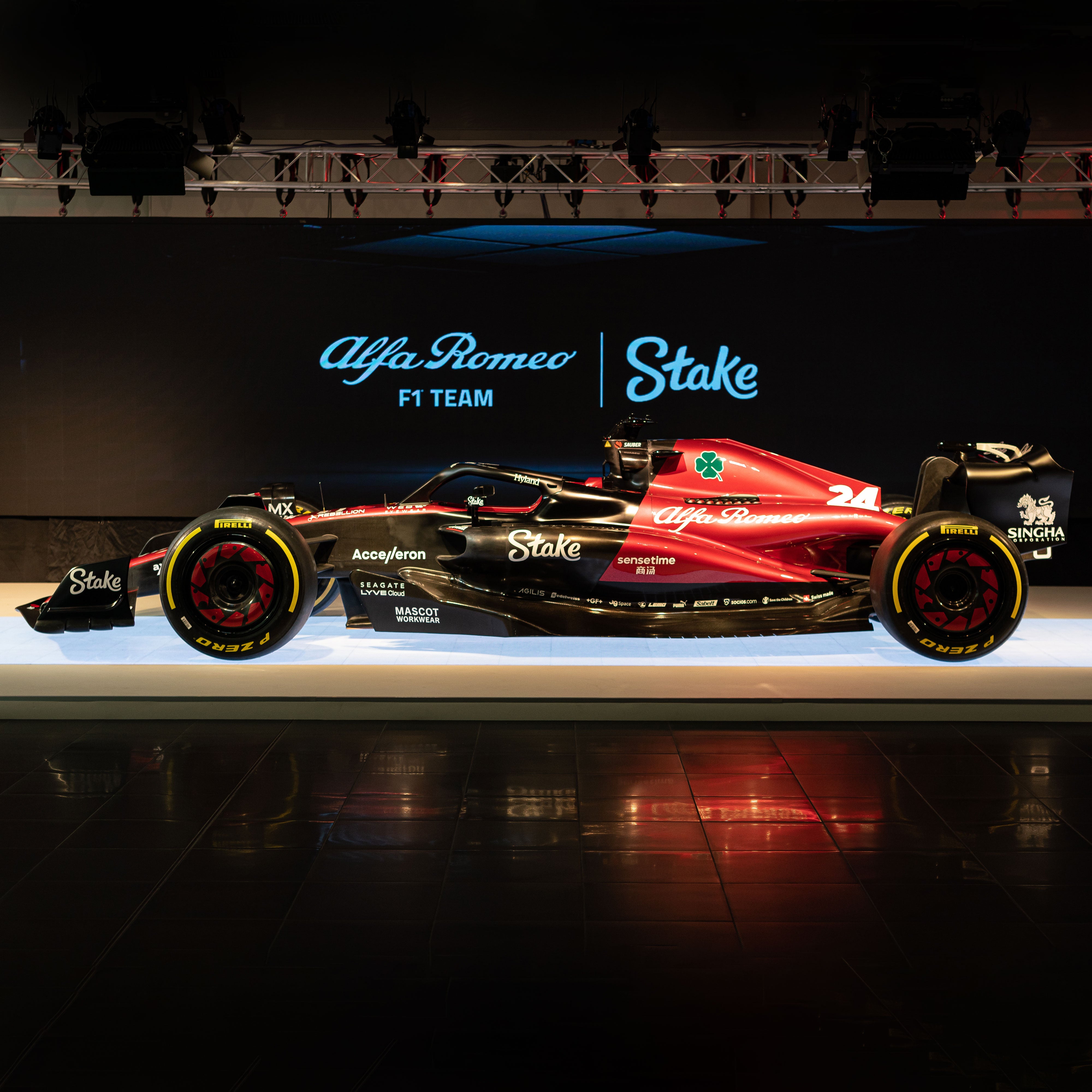 Official Alfa Romeo F1® Team Stake 2023 C43 Show Car