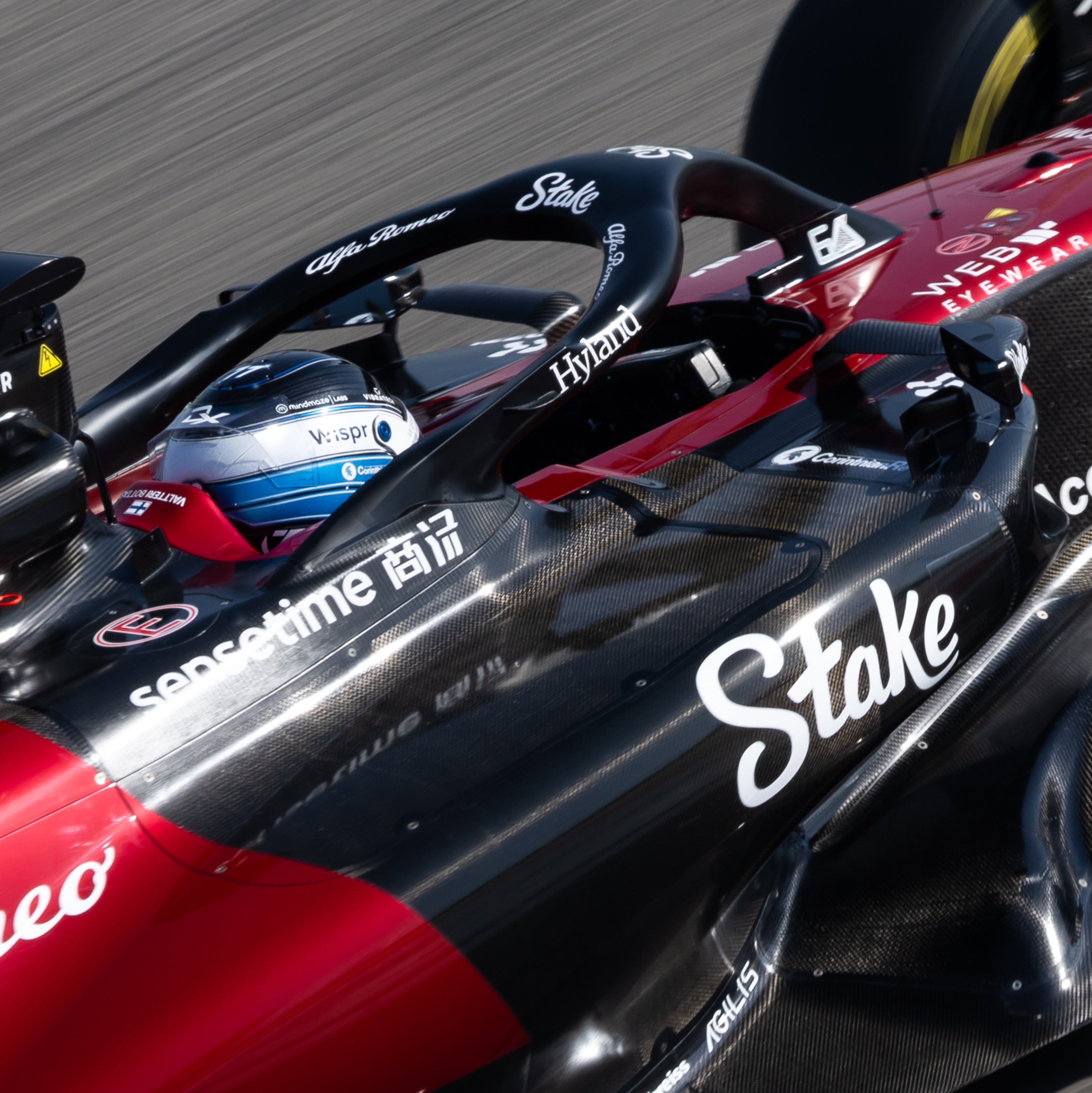 Alfa Romeo F1 Team Stake 2023 Official Halo