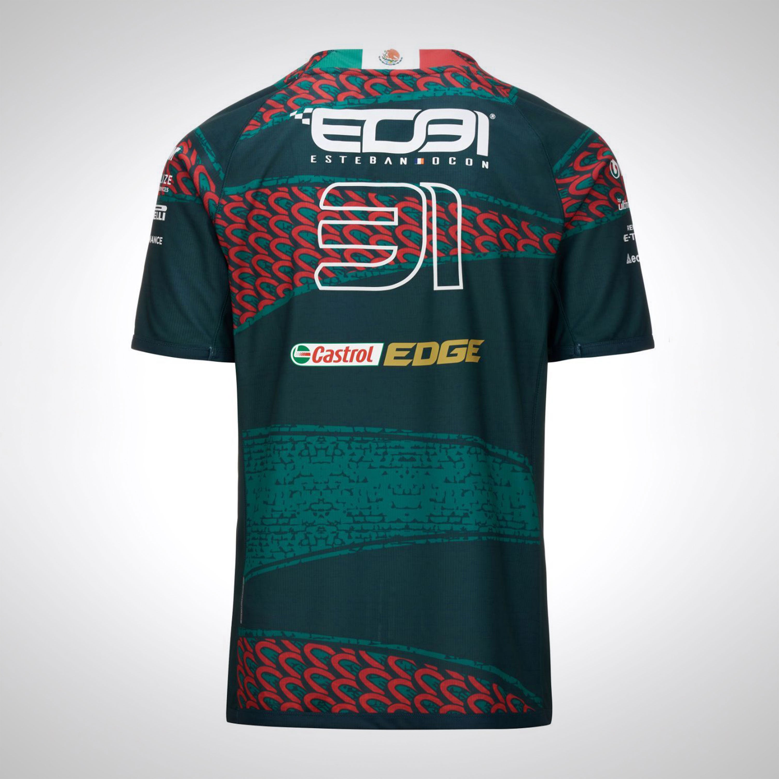Esteban Ocon Signed 2023 BWT Alpine F1 Team Jersey - Mexico City GP