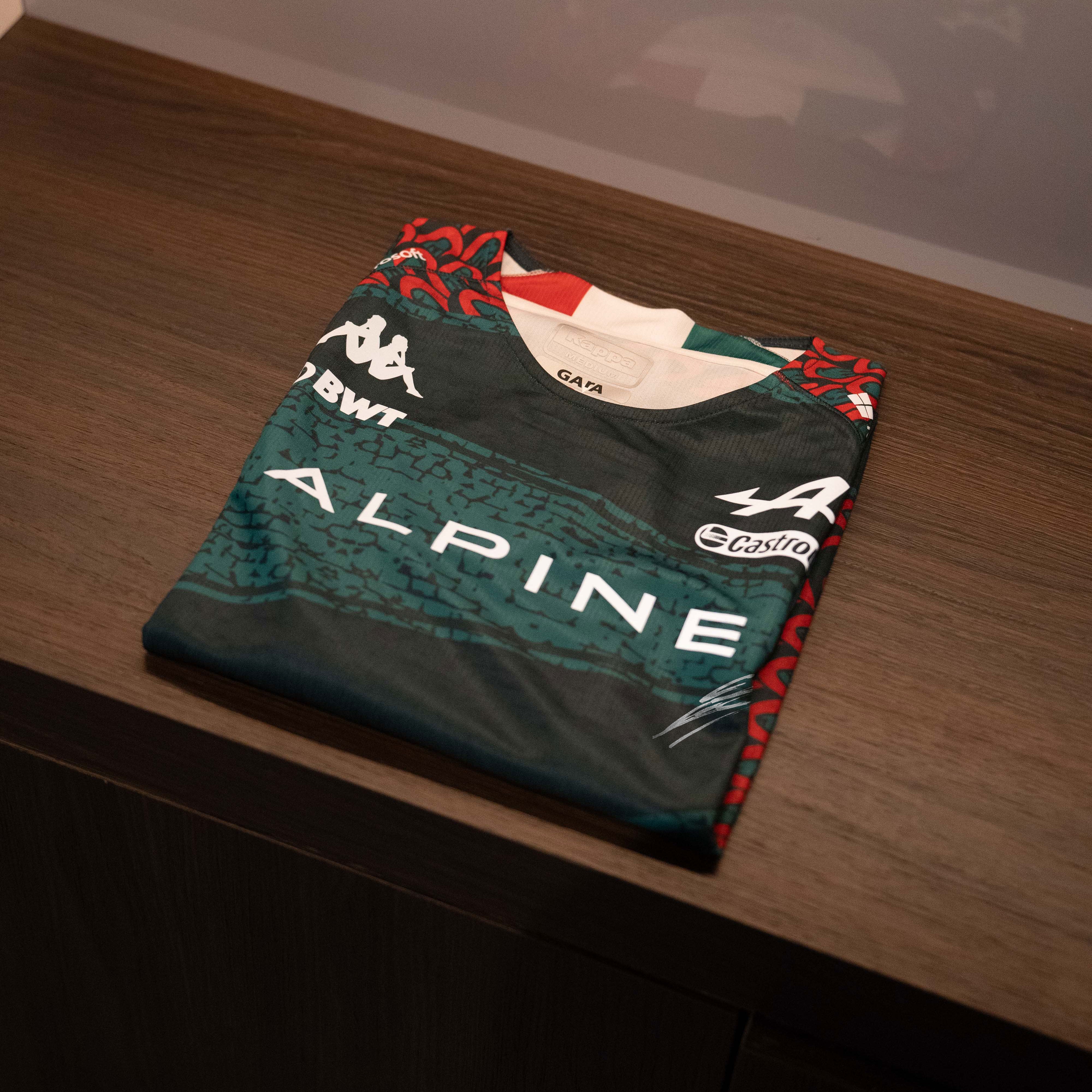 Esteban Ocon Signed 2023 BWT Alpine F1 Team Jersey - Mexico City GP