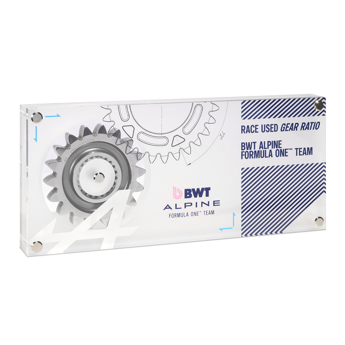 BWT Alpine Formula One™ Team Gear Ratio In Acrylic