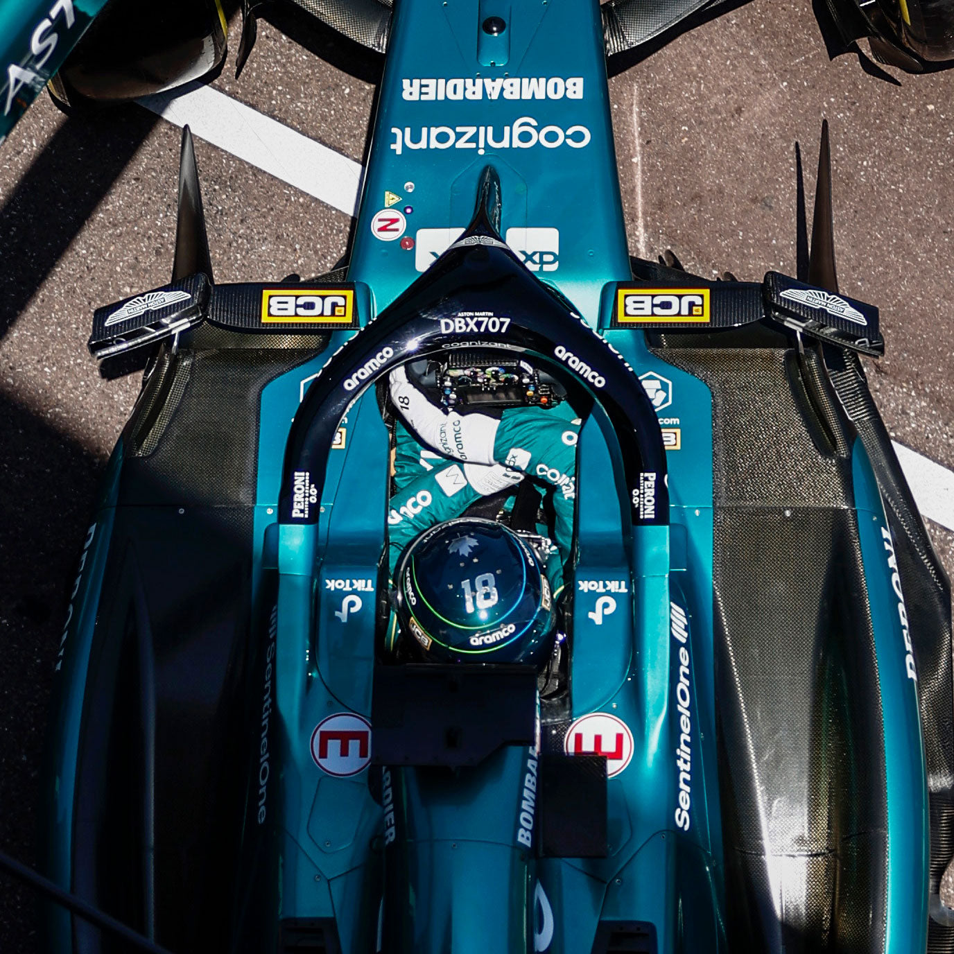 Aston Martin Aramco Cognizant Formula One™ Team 2023 Official Halo