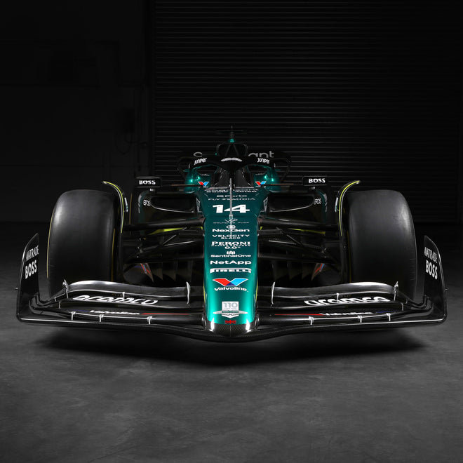 Official Aston Martin Aramco Cognizant Formula One® Team 2023 AMR23 Show Car