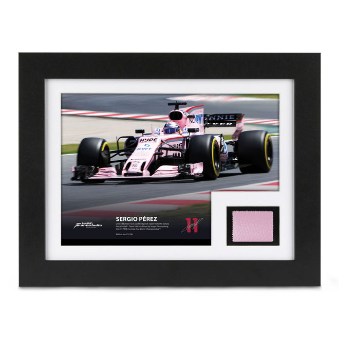 Limited Edition Sergio Pérez Sahara Force India 2017 Bodywork & Photo - Spanish GP