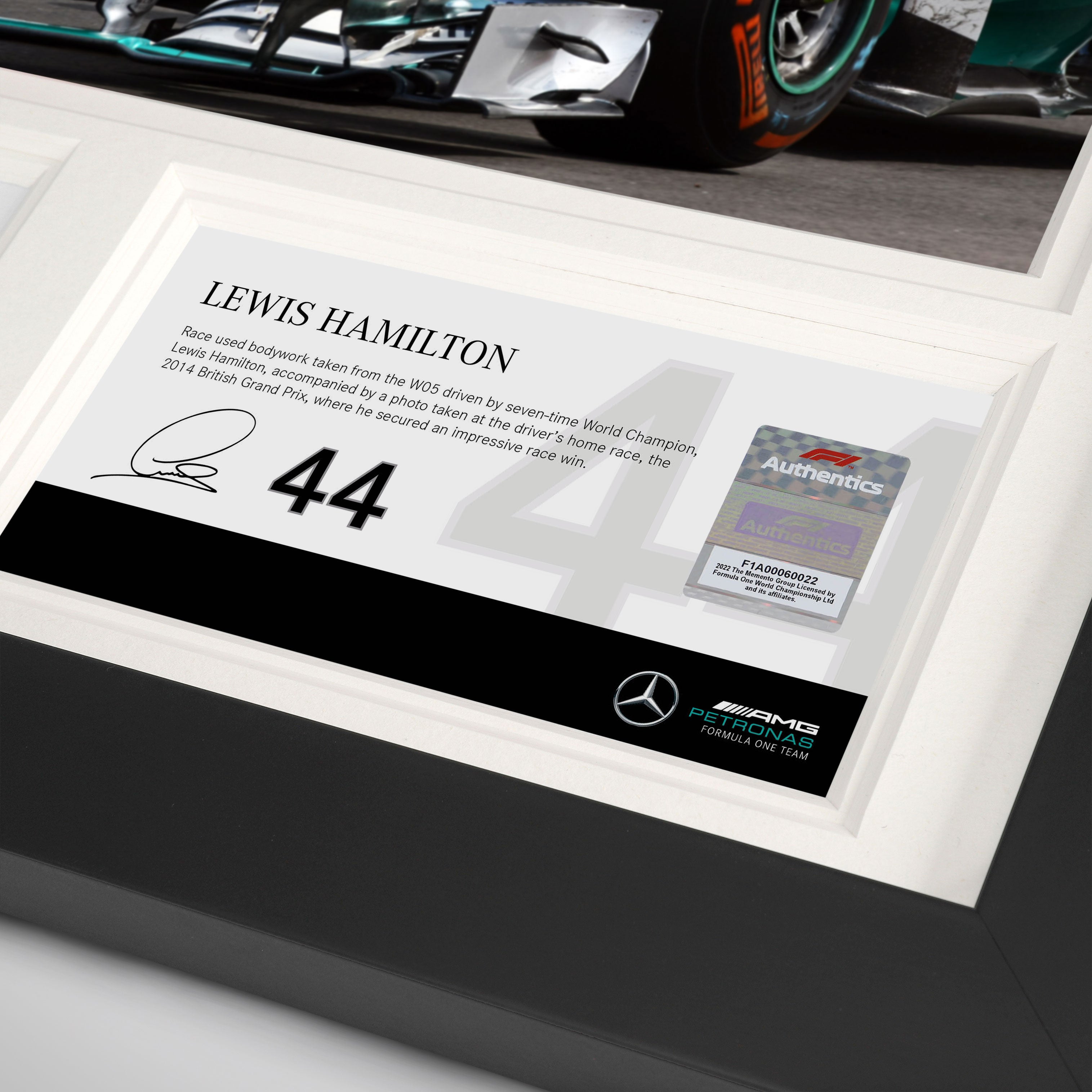 Lewis Hamilton 2014 Bodywork & Photo - British GP