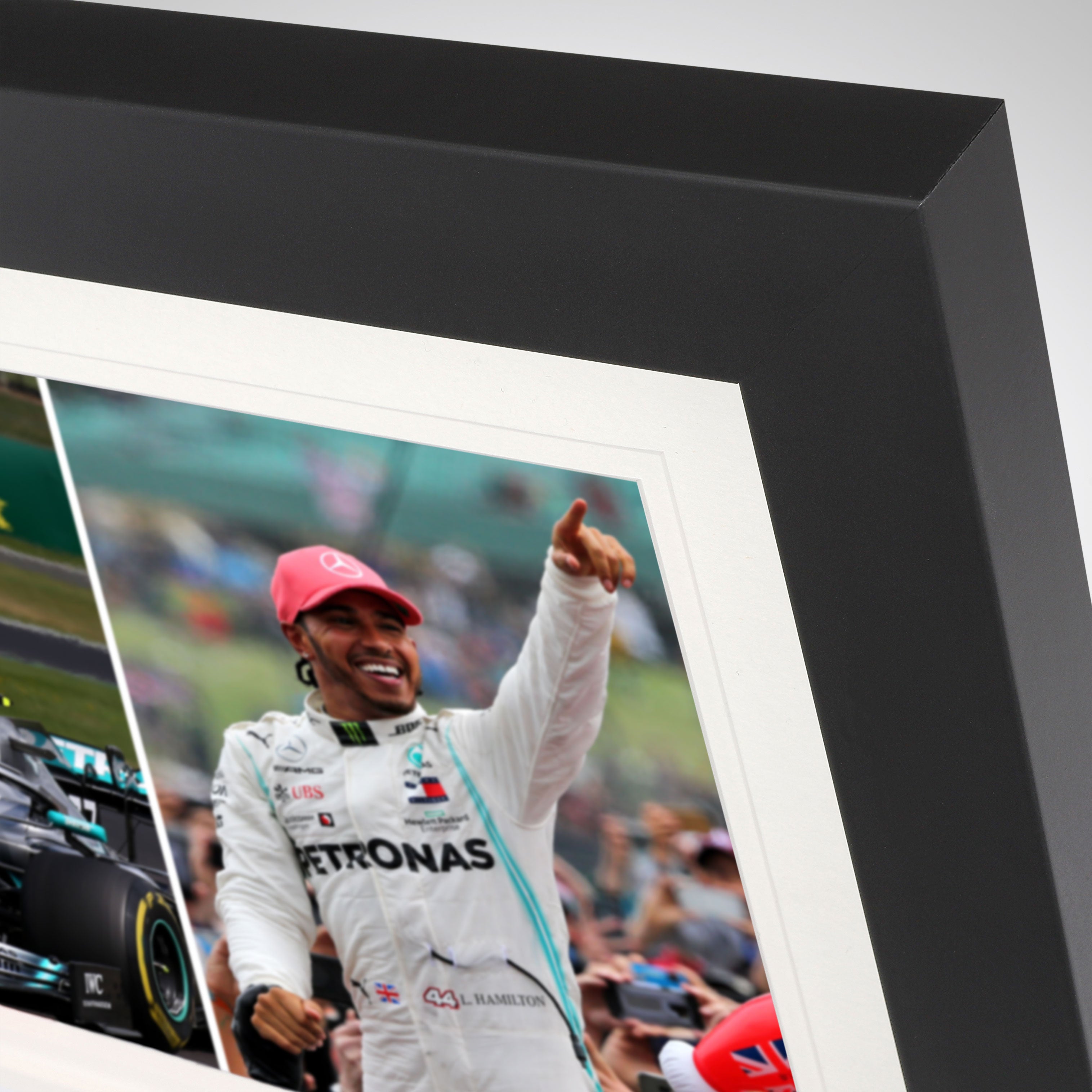 Lewis Hamilton & Valtteri Bottas 2019 Double Bodywork & Photo – Silverstone GP