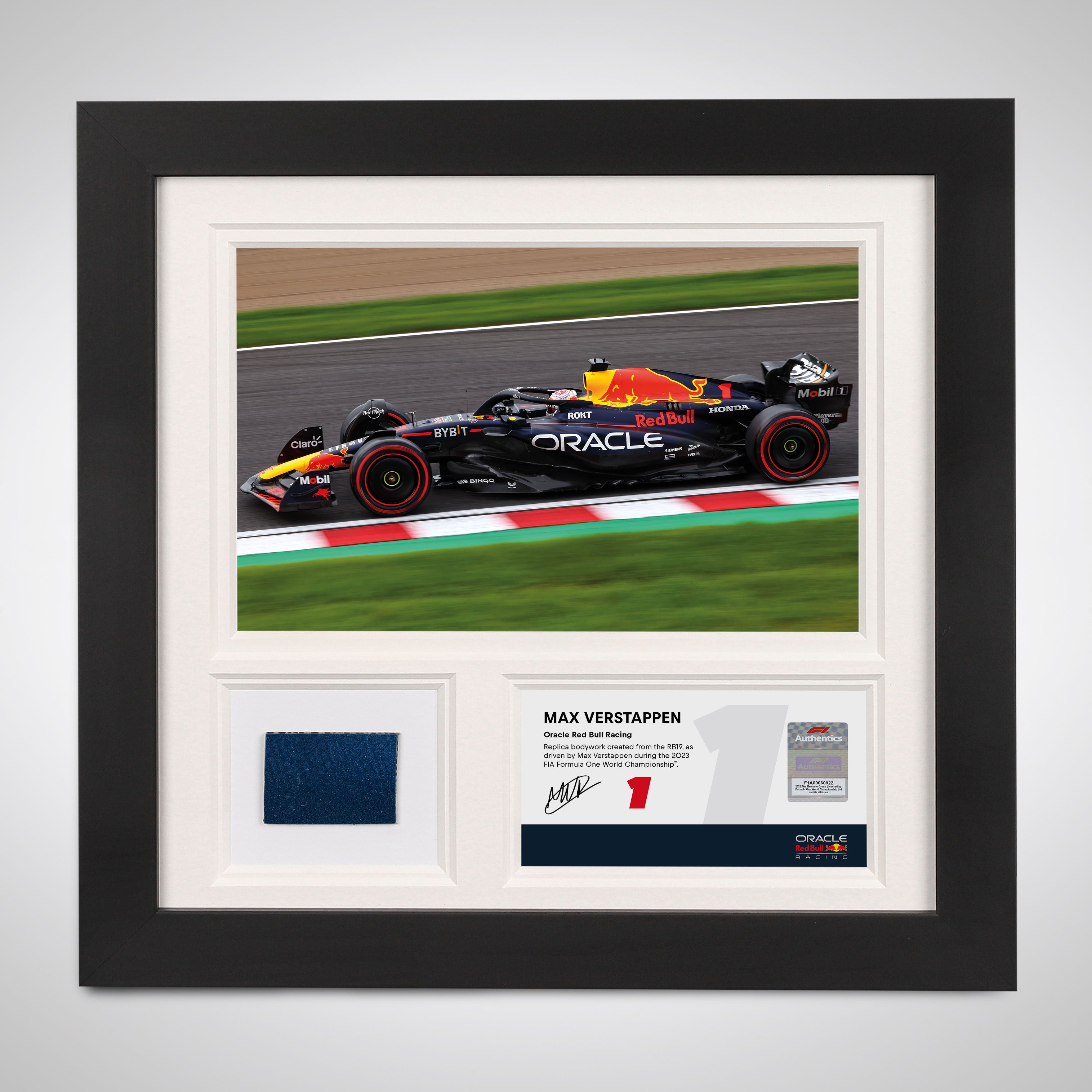 Max Verstappen 2023 Official Red Bull Replica Bodywork & Photo