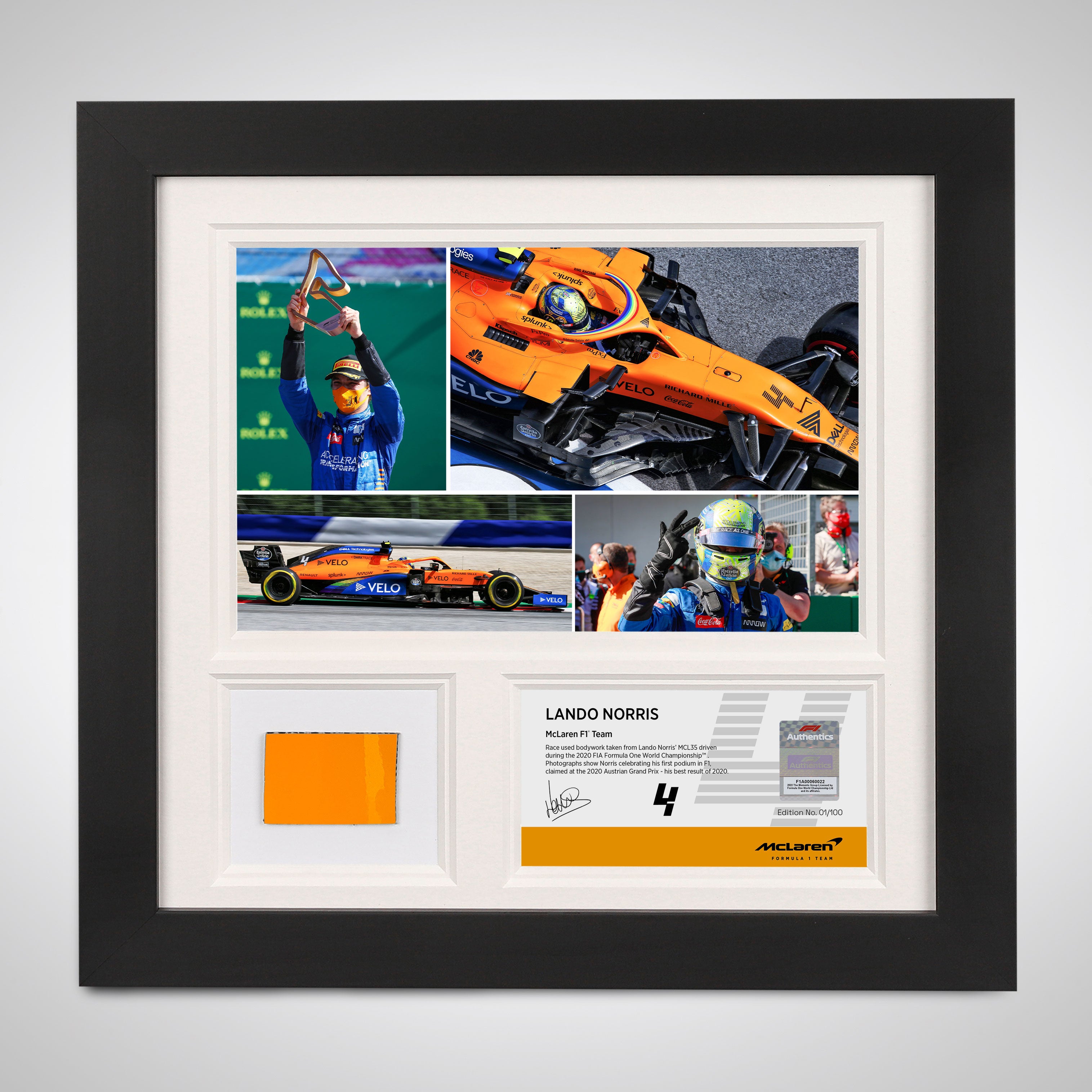 Limited-Edition Lando Norris 2020 Bodywork & Photos - Austrian GP