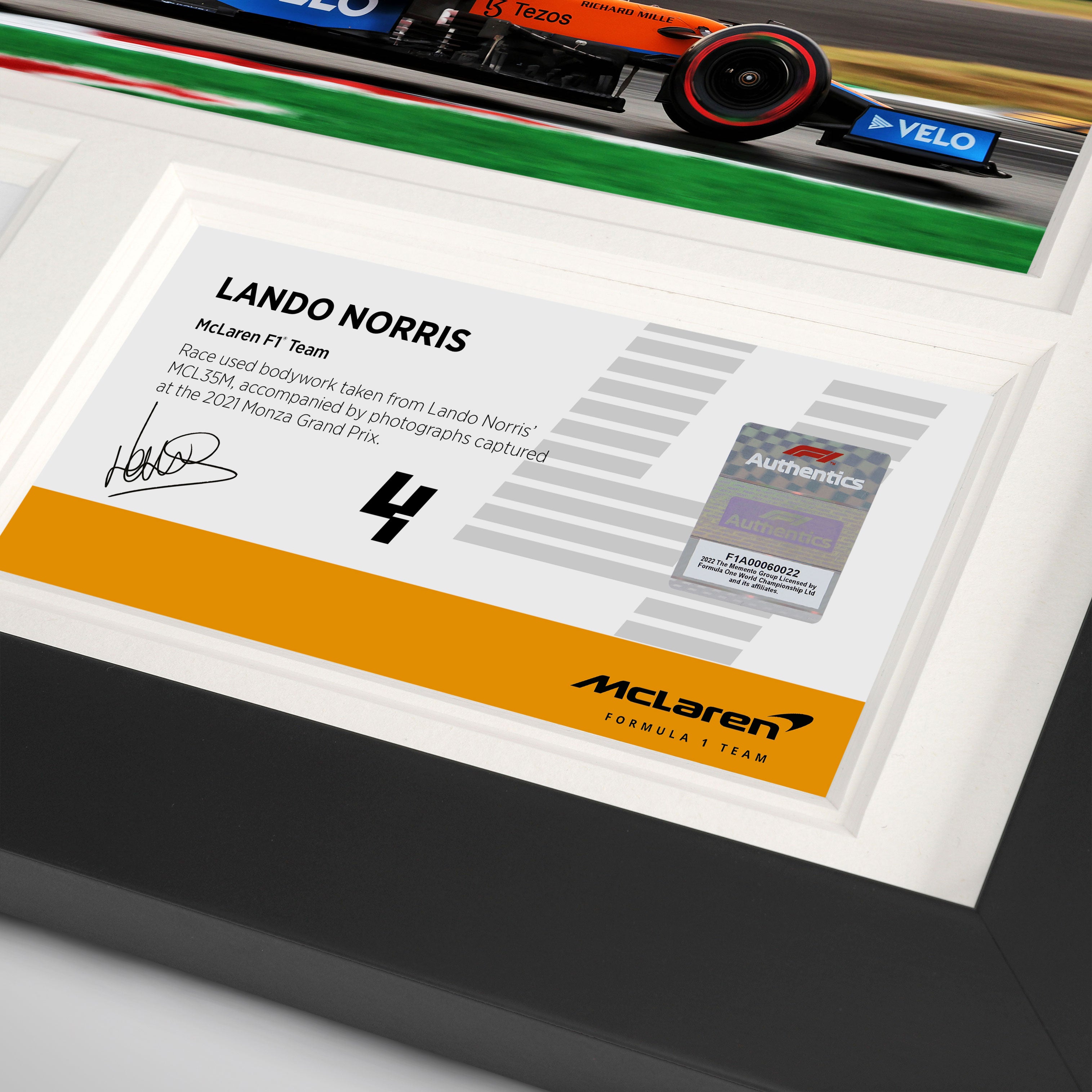 Lando Norris 2021 Bodywork & Photo – Italian GP