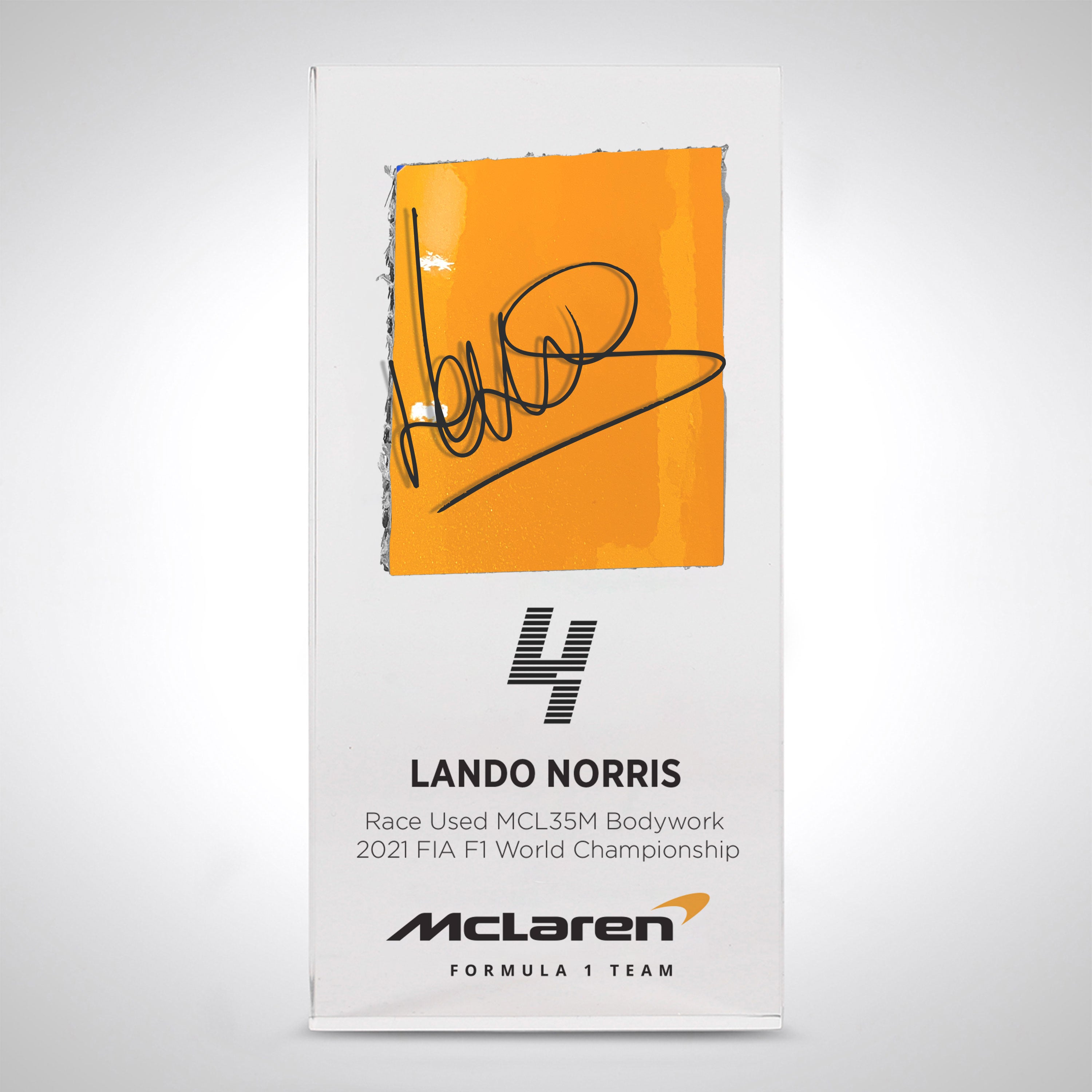 Lando Norris 2021 Bodywork In Acrylic