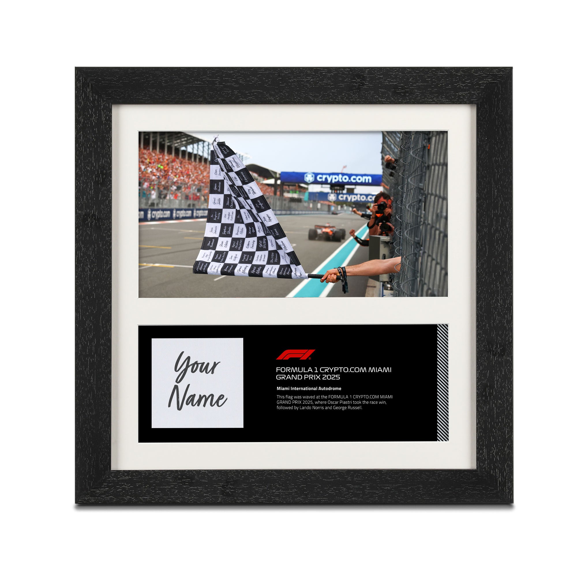 Own the Chequered Flag - 2025 Miami Grand Prix