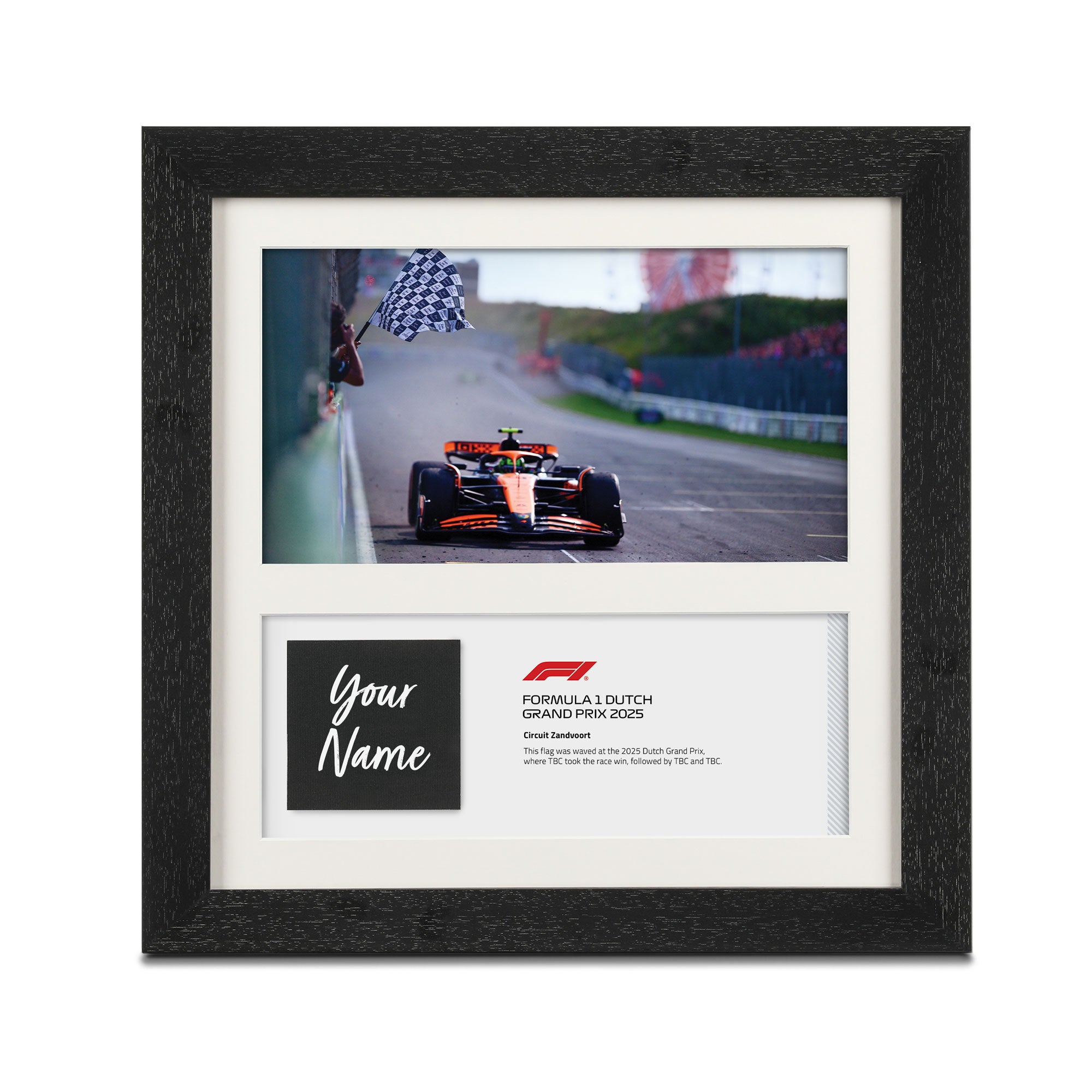 Own the Chequered Flag - 2025 Dutch Grand Prix
