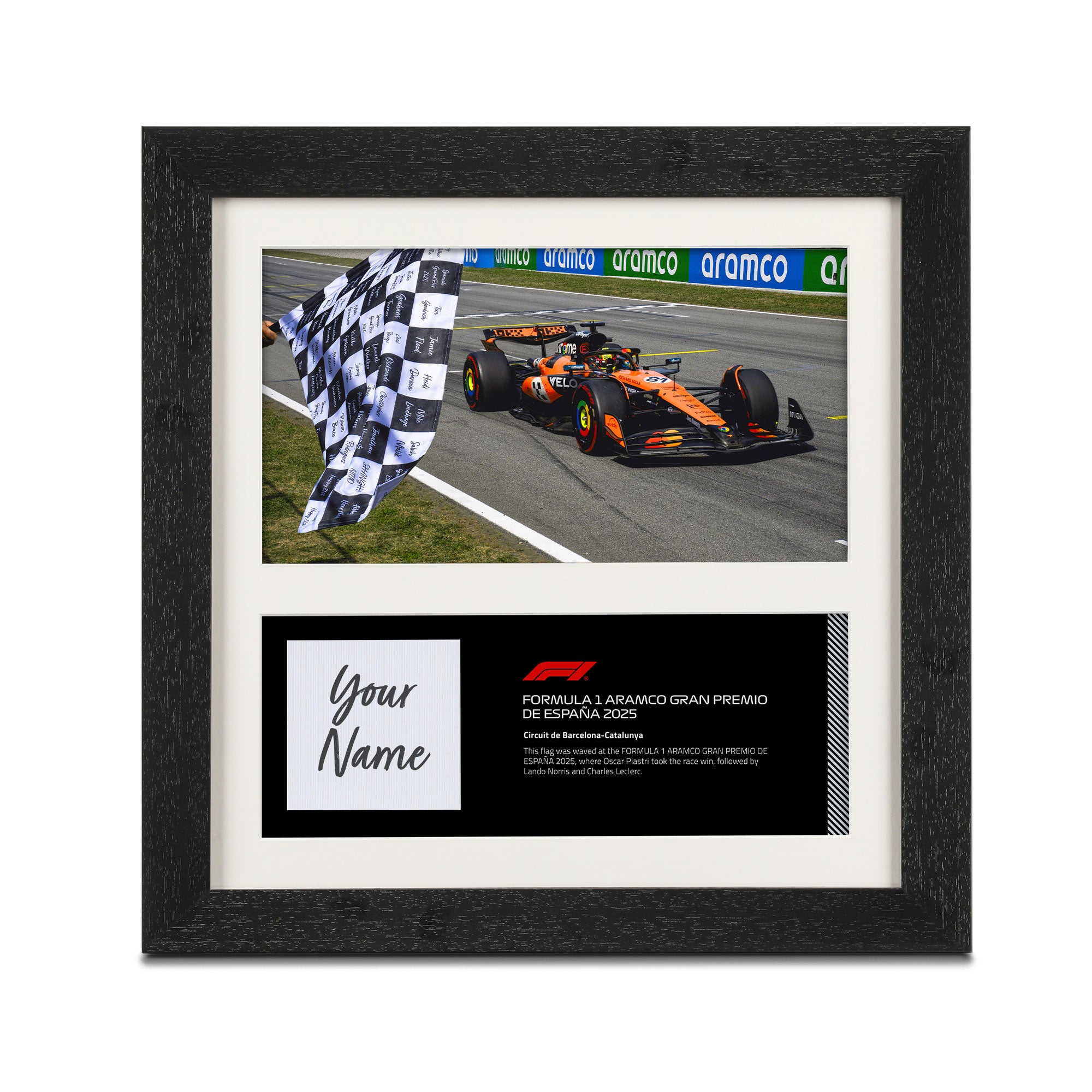 Own the Chequered Flag - 2025 Spanish Grand Prix