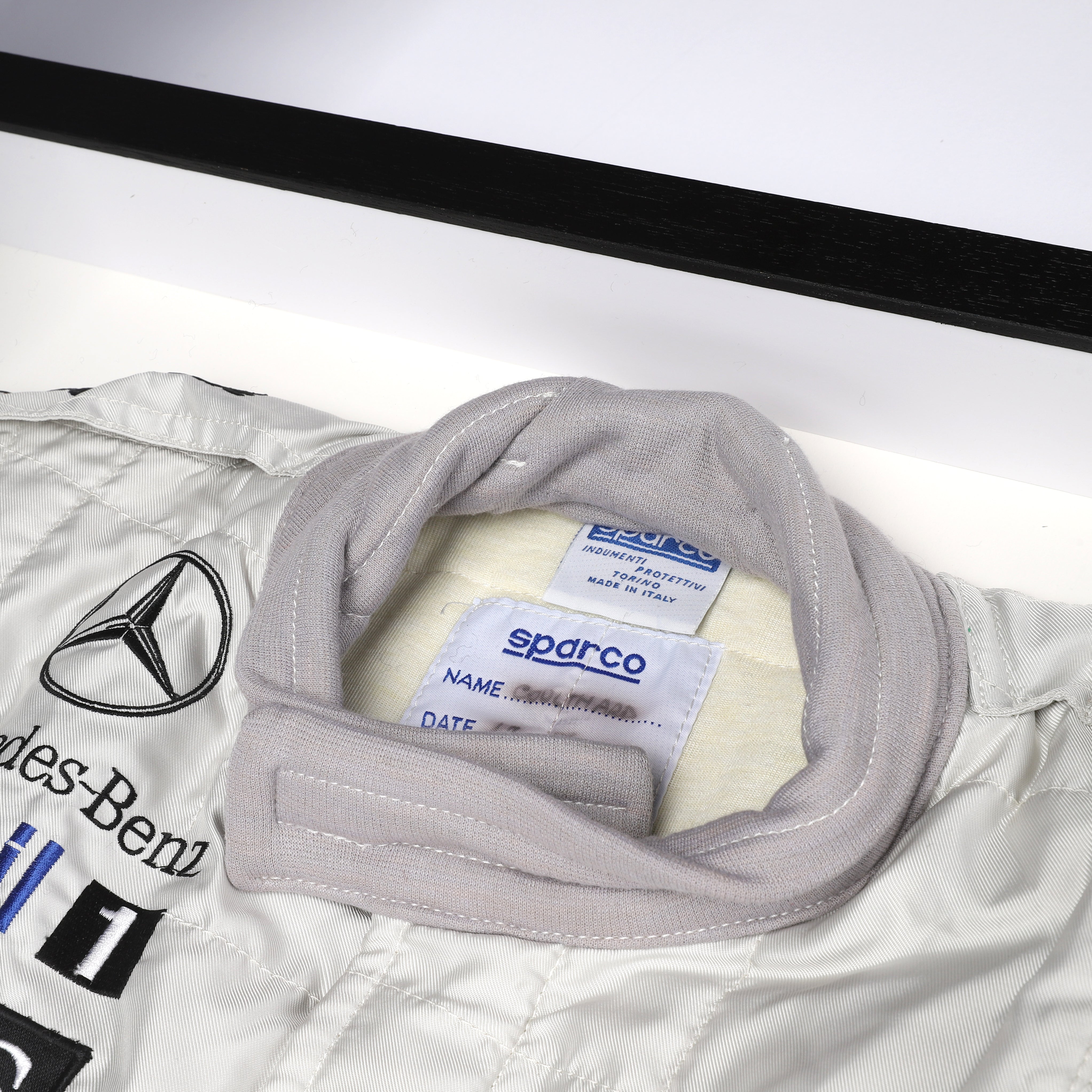David Coulthard 1998 McLaren F1 Team Replica Race Suit with Computer Associates & Schweppes Branding