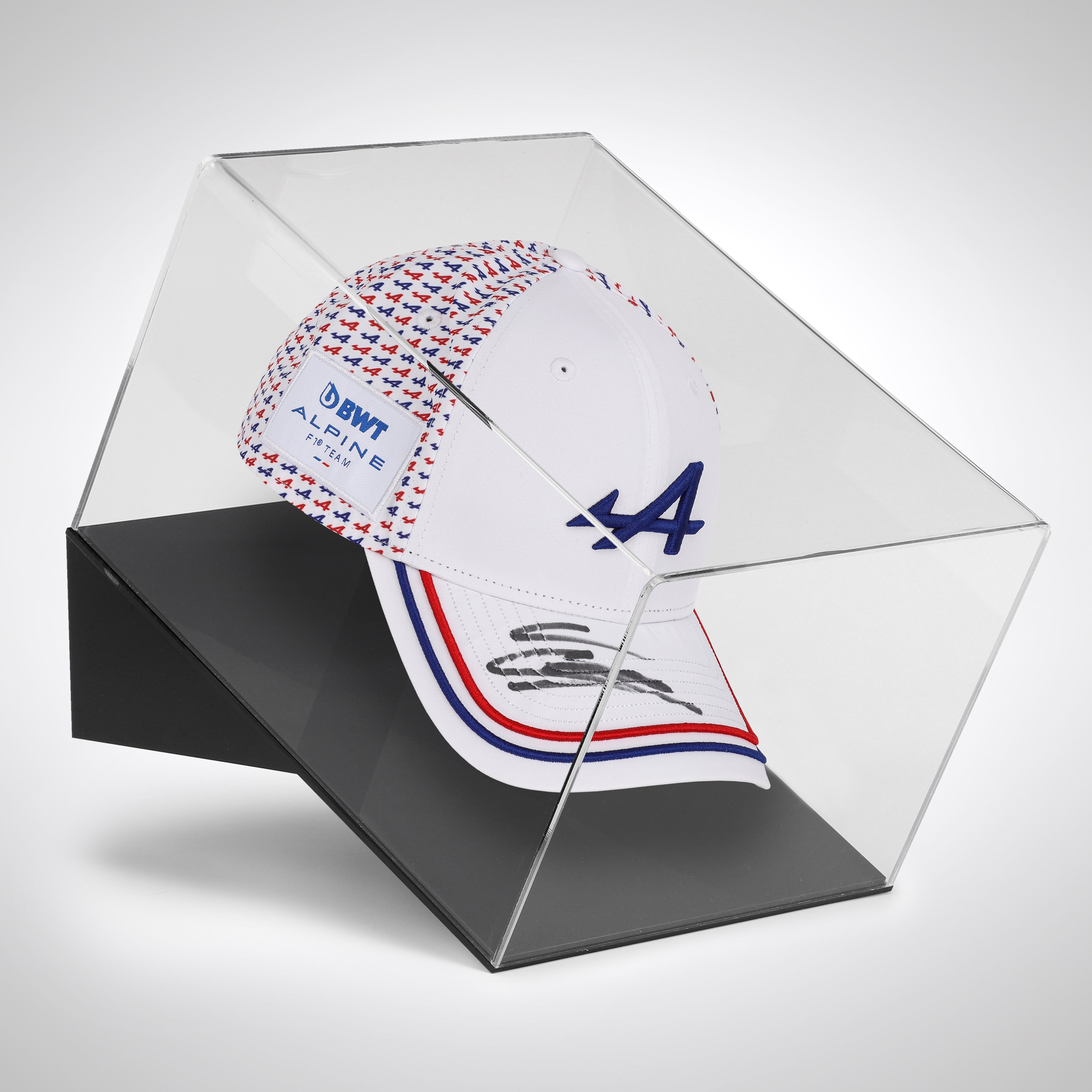 Esteban Ocon 2023 Signed BWT Alpine F1 Team Cap – French Special Edition