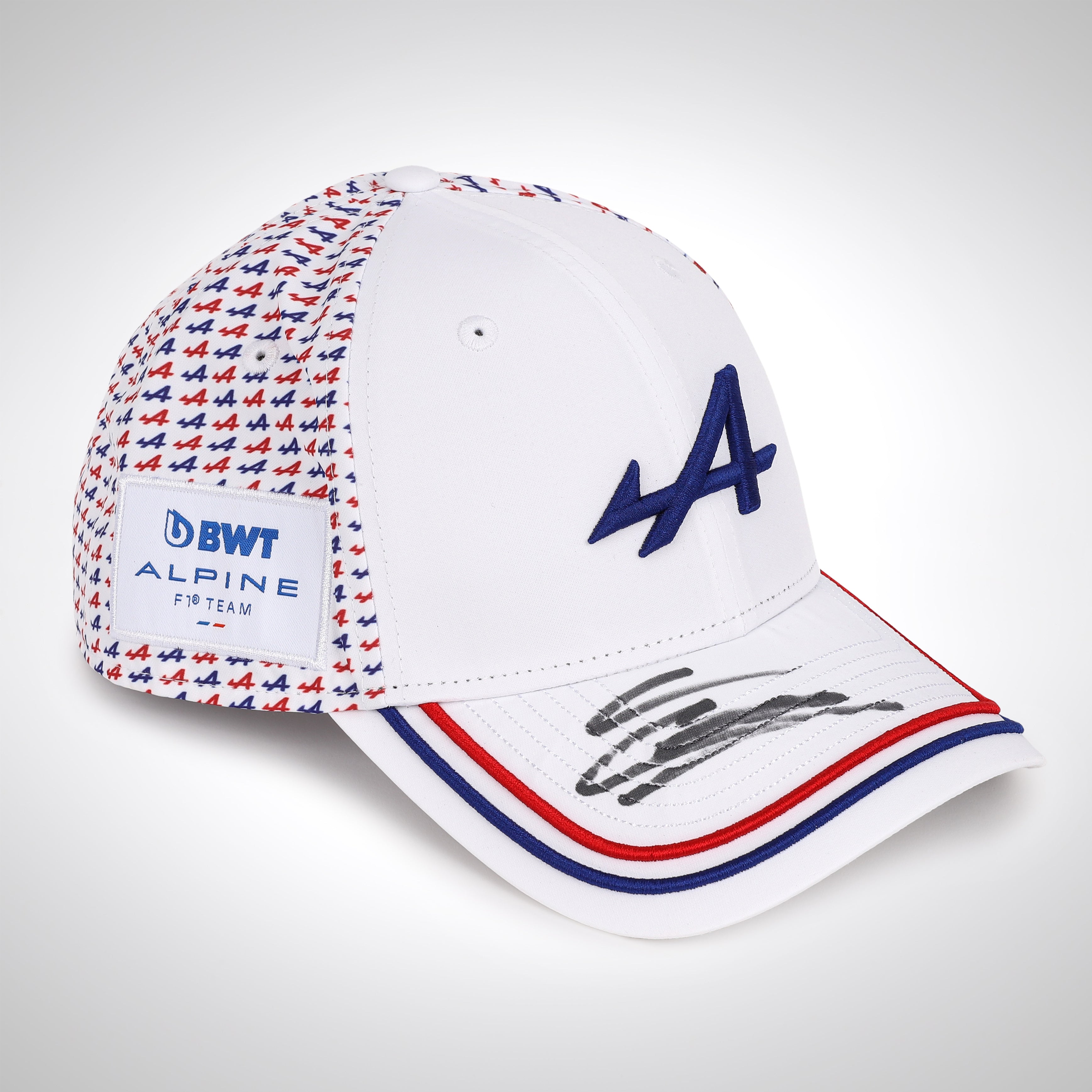 Esteban Ocon 2023 Signed BWT Alpine F1 Team Cap – French Special Edition