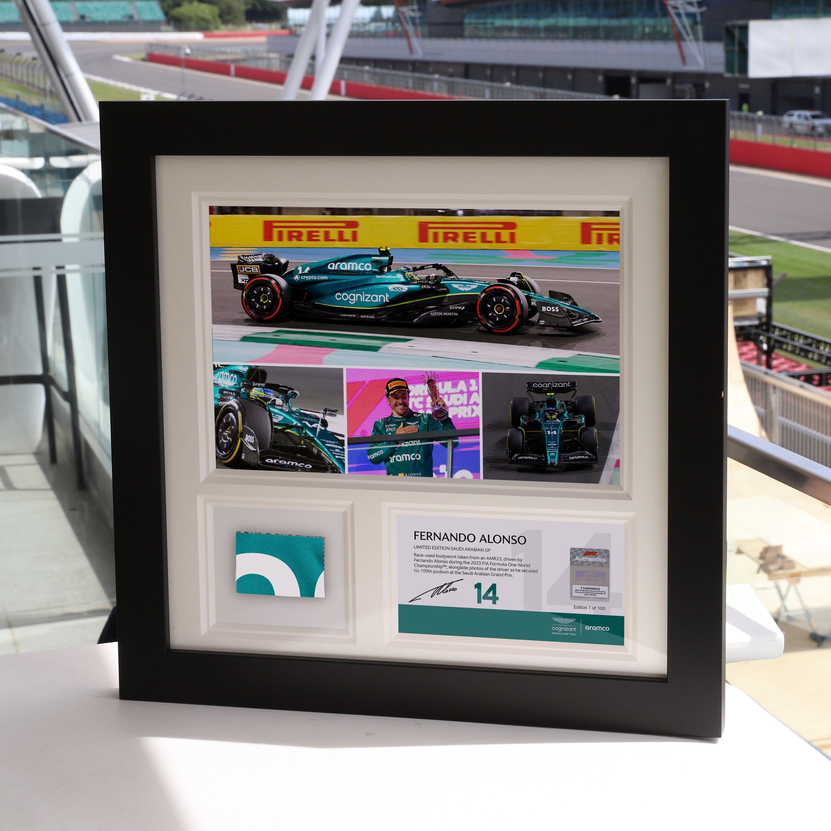 Limited-Edition Fernando Alonso 2023 '100th Podium' Bodywork & Photos - Saudi Arabian GP