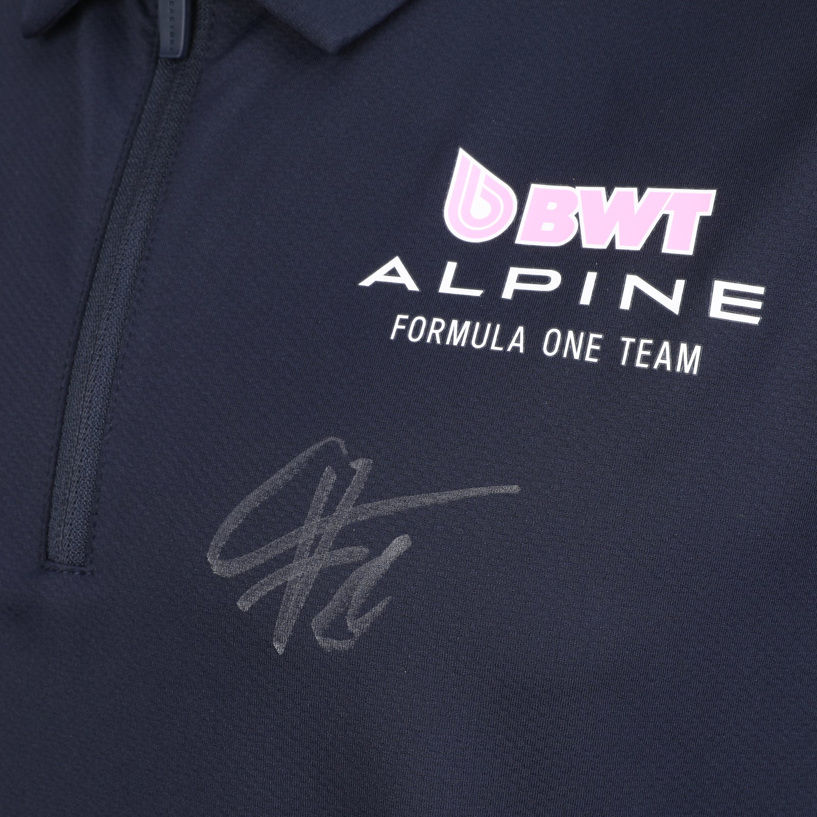 Franco Colapinto 2025 Signed BWT Alpine Formula One® Team Polo Shirt