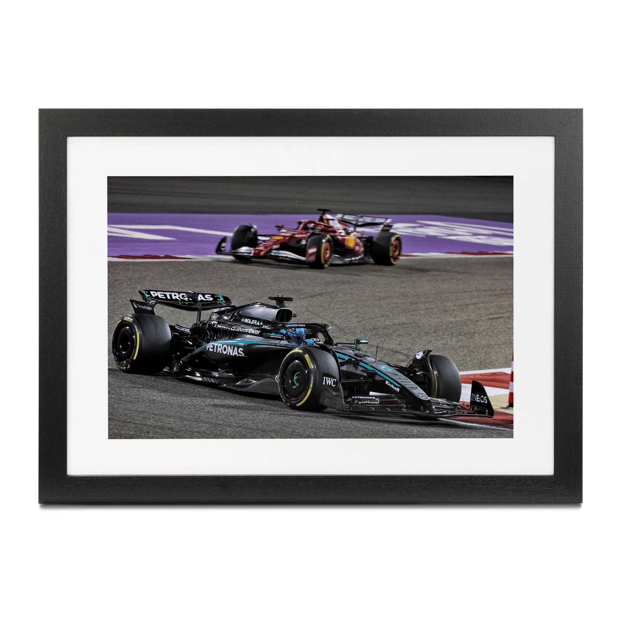 George Russell 2025 Mercedes-AMG Petronas Print - Bahrain GP