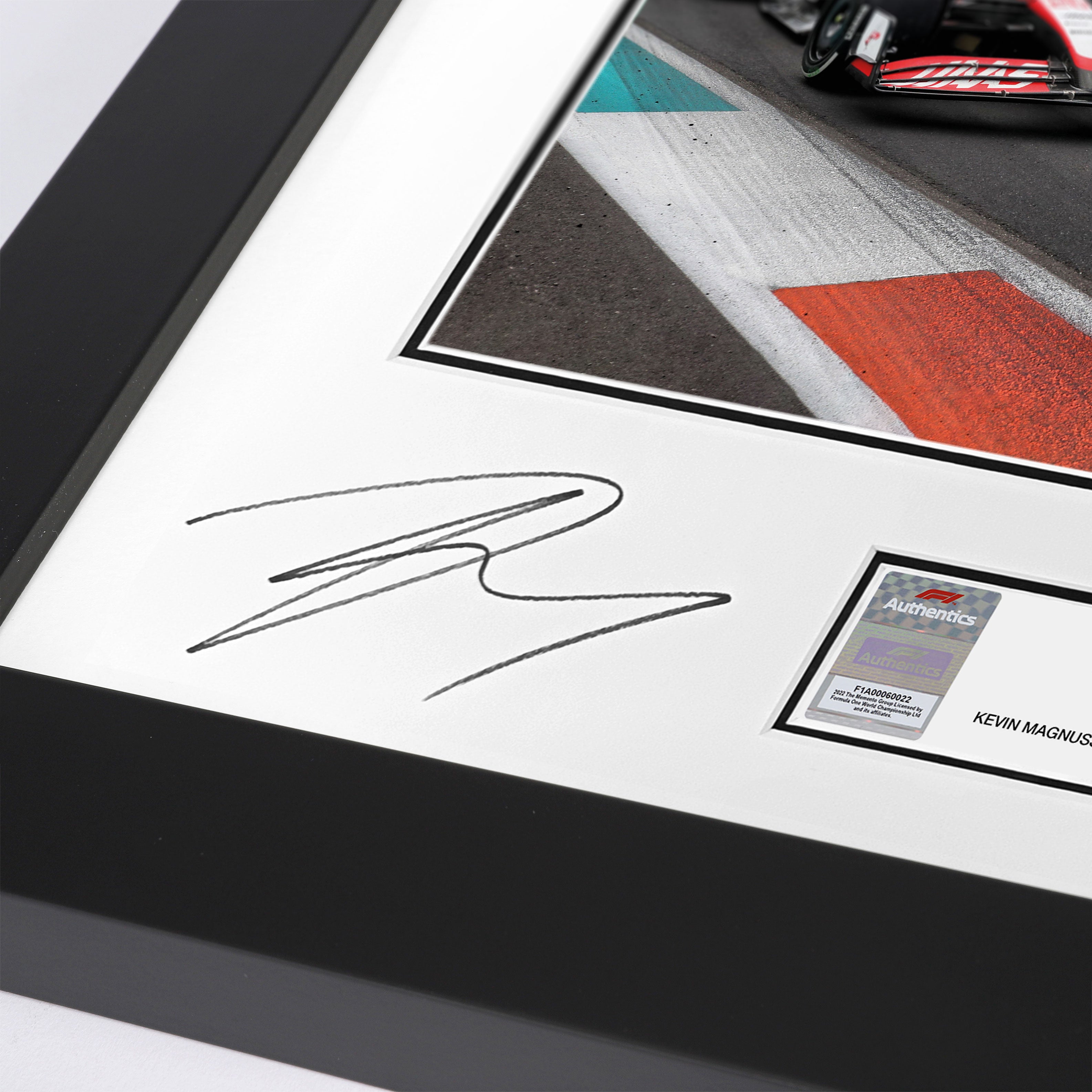 Kevin Magnussen & Mick Schumacher 2022 Dual Signed Photo - Miami GP