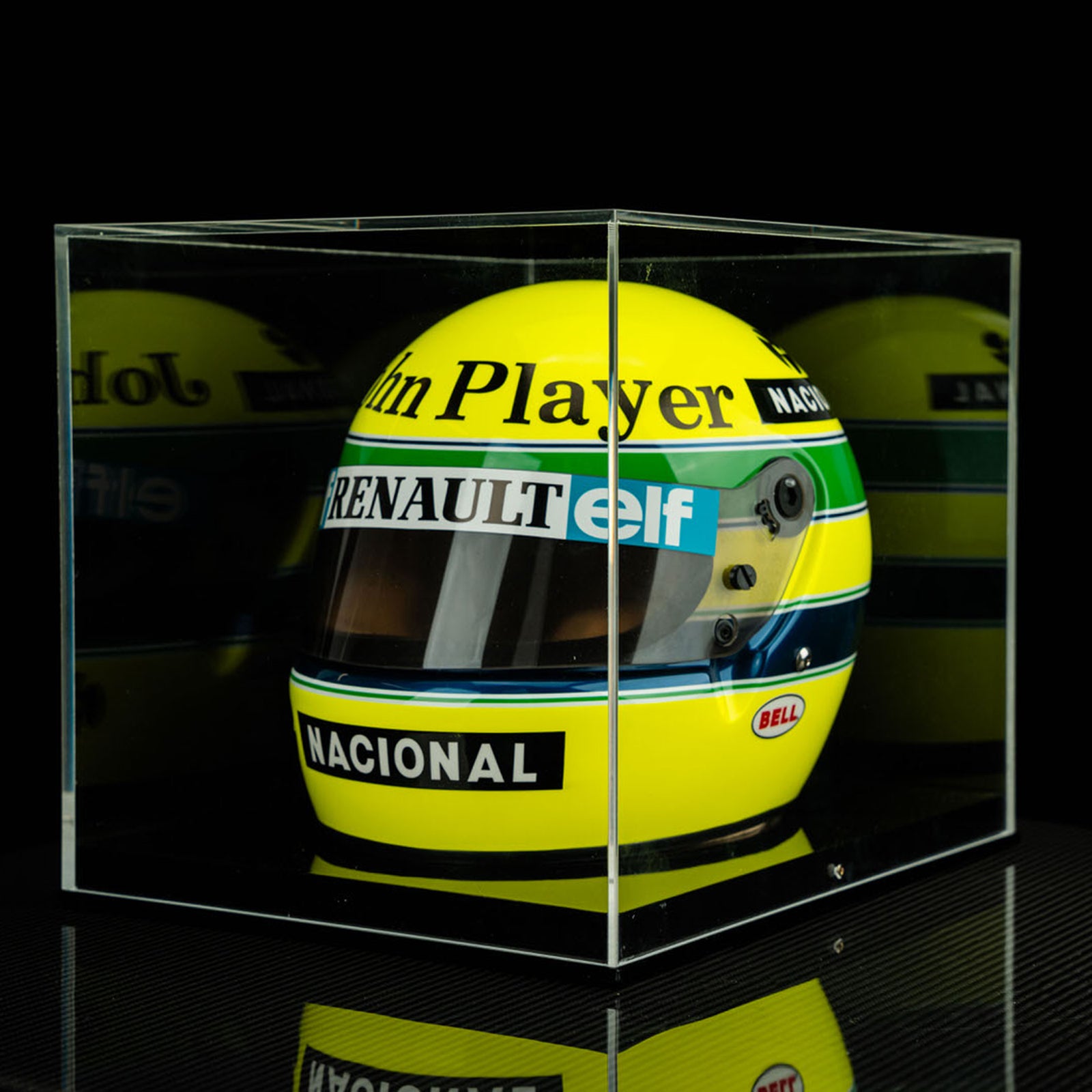 Ayrton Senna 1985 Official Bell Replica Helmet
