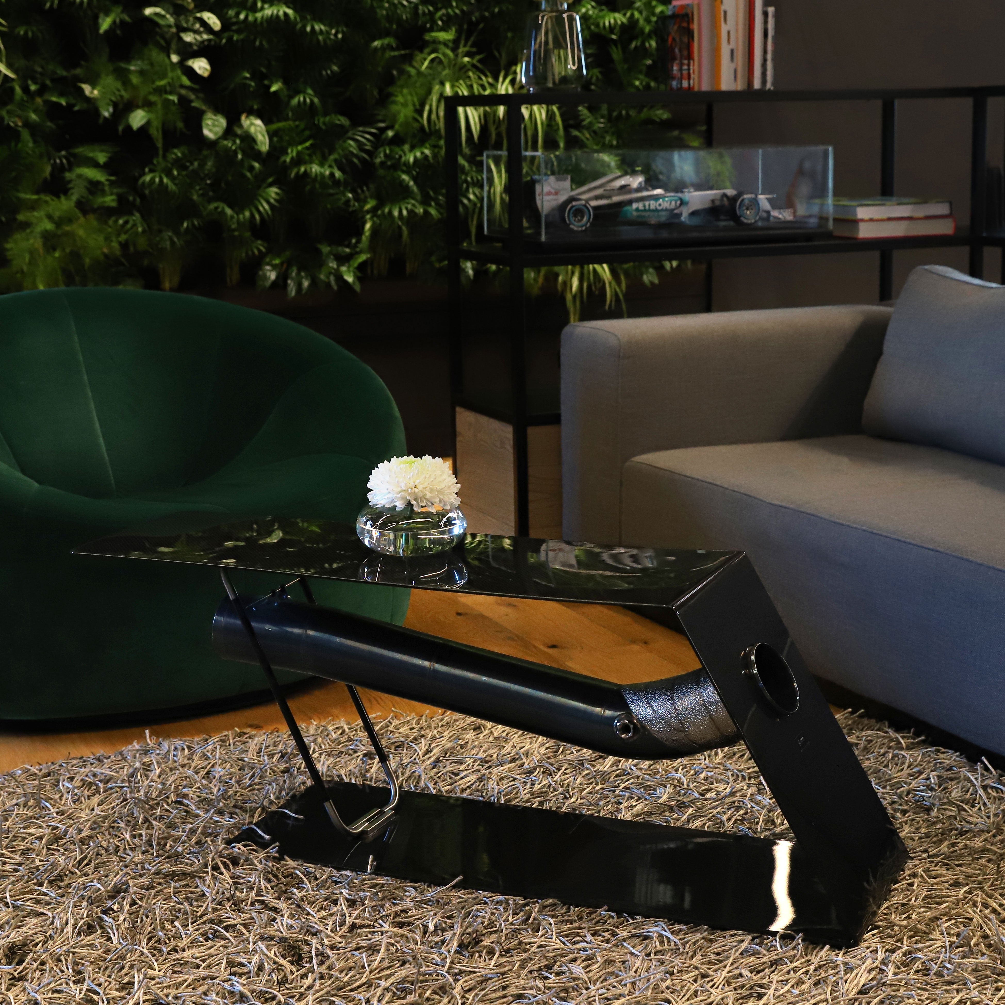 Lewis Hamilton Mercedes-AMG Petronas F1 Team Carbon Fibre Exhaust Table