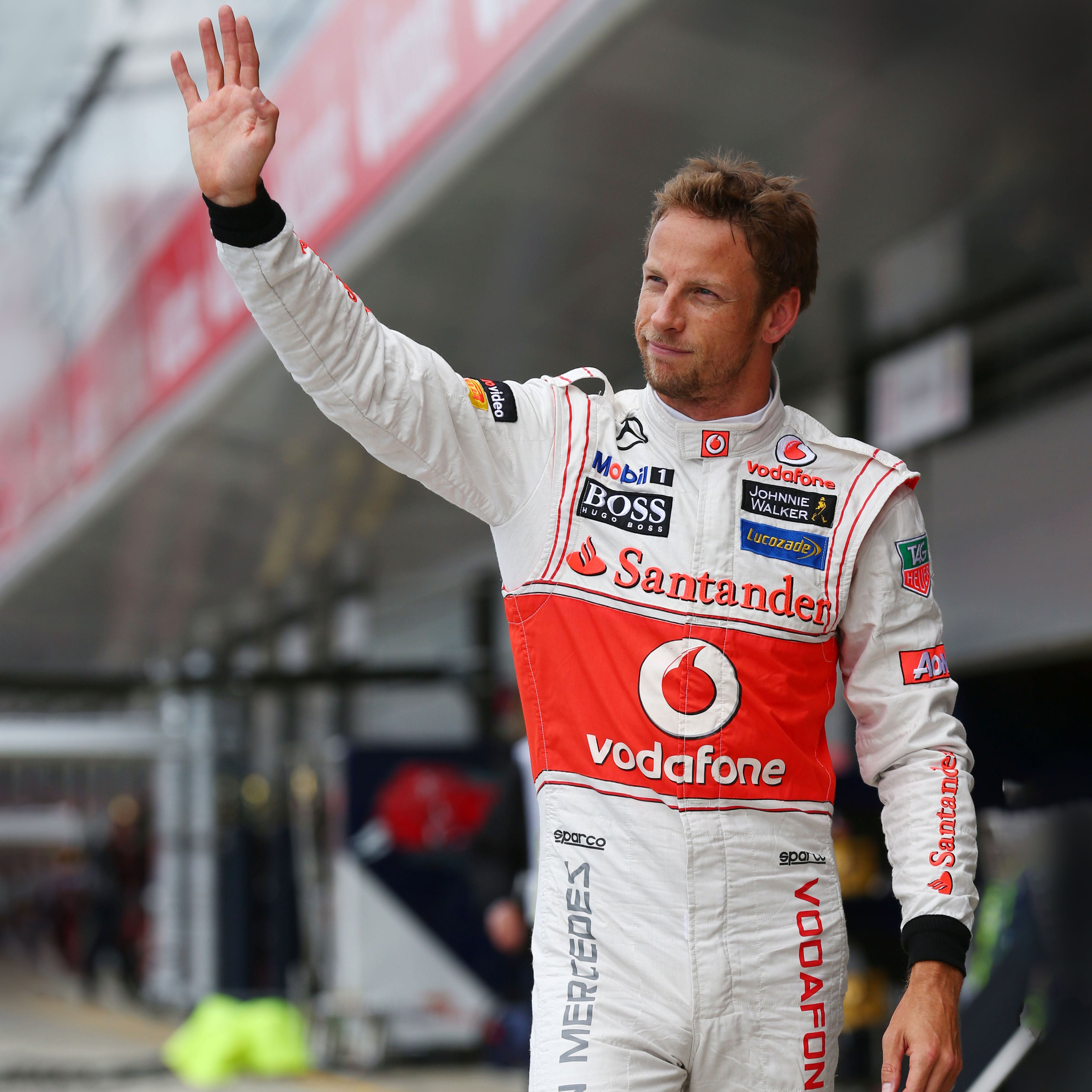 Jenson Button 2013 Replica McLaren F1 Team Race Suit