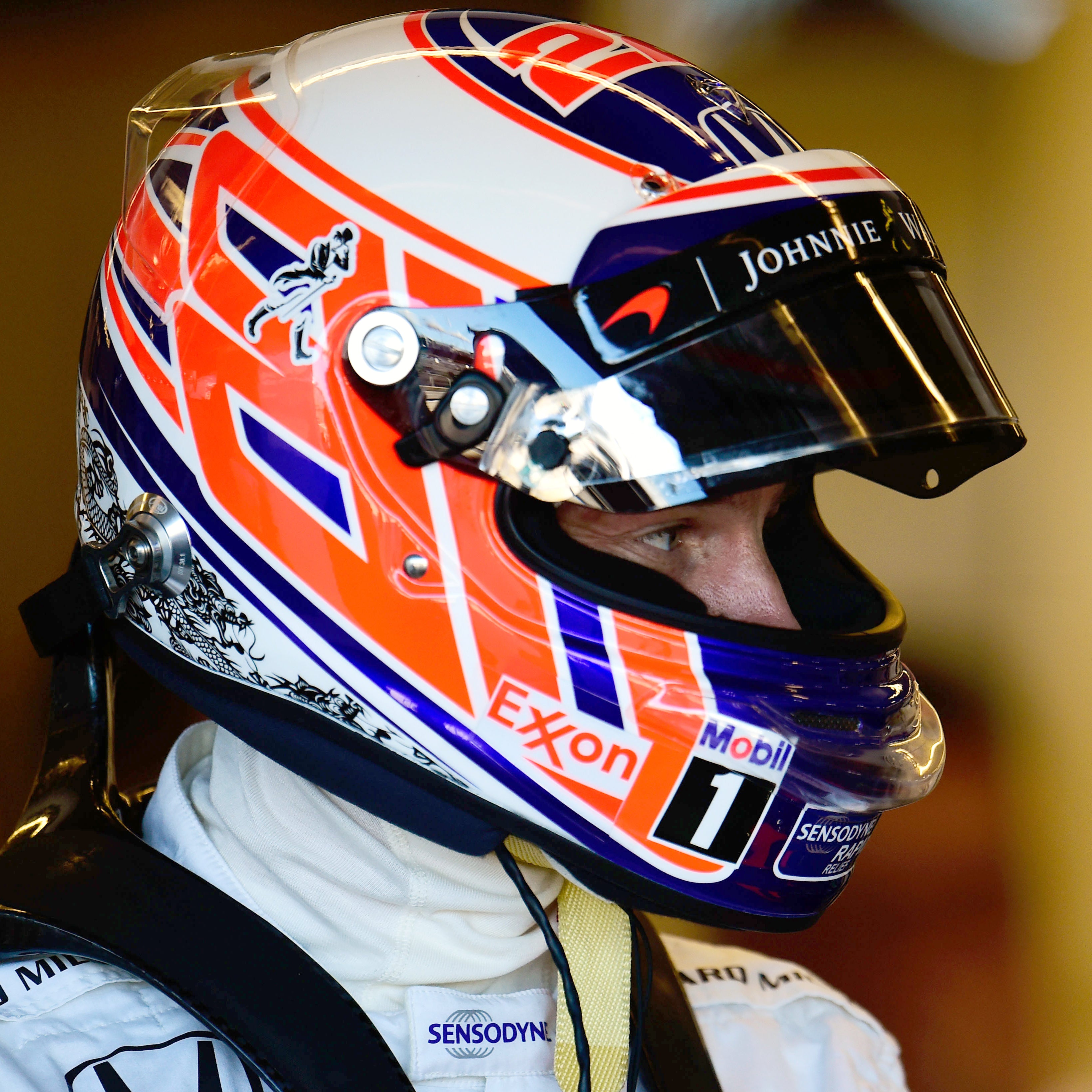 Jenson Button 2016 Replica Helmet