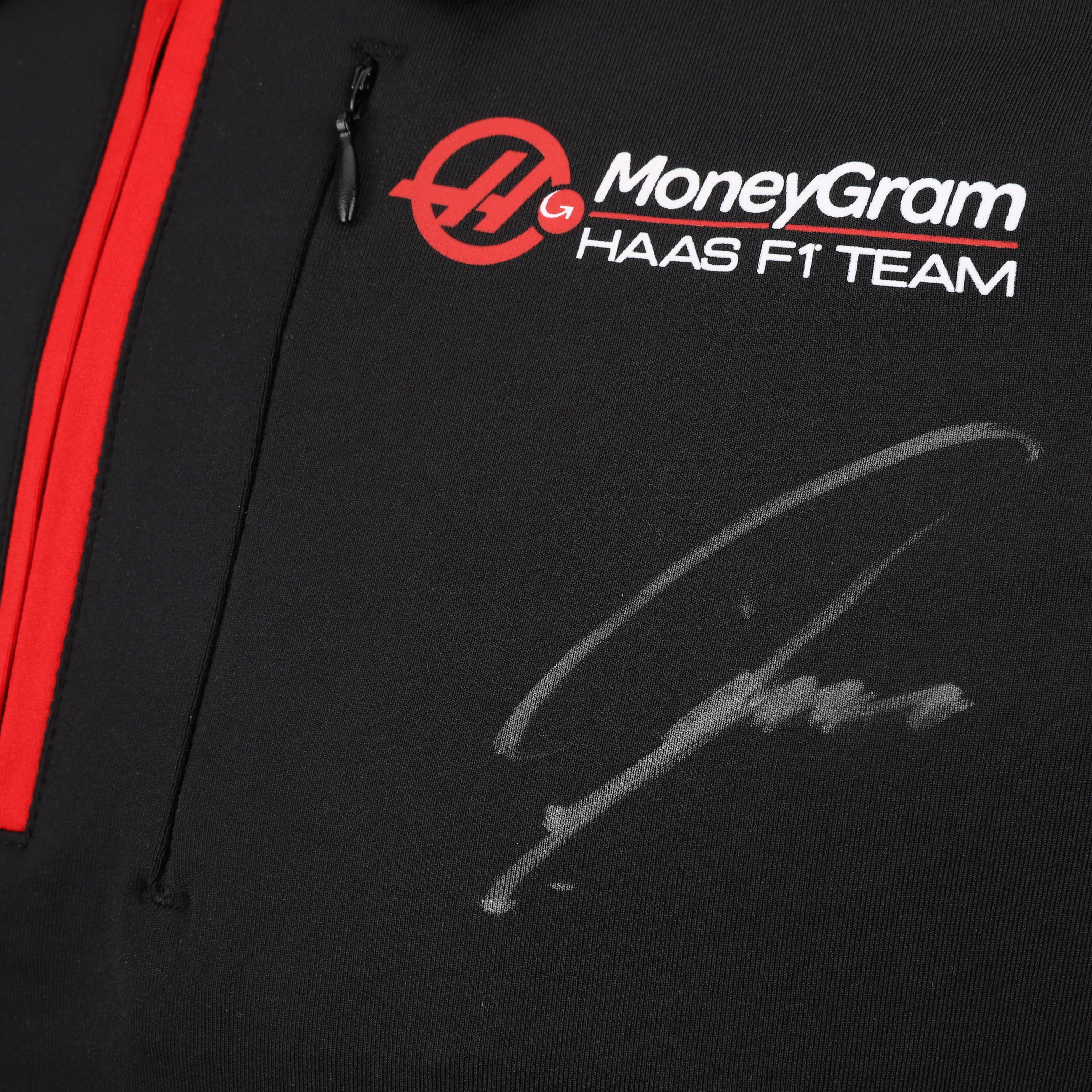 Kevin Magnussen & Nico Hülkenberg Dual Signed 2023 Haas F1 Team Polo Shirt