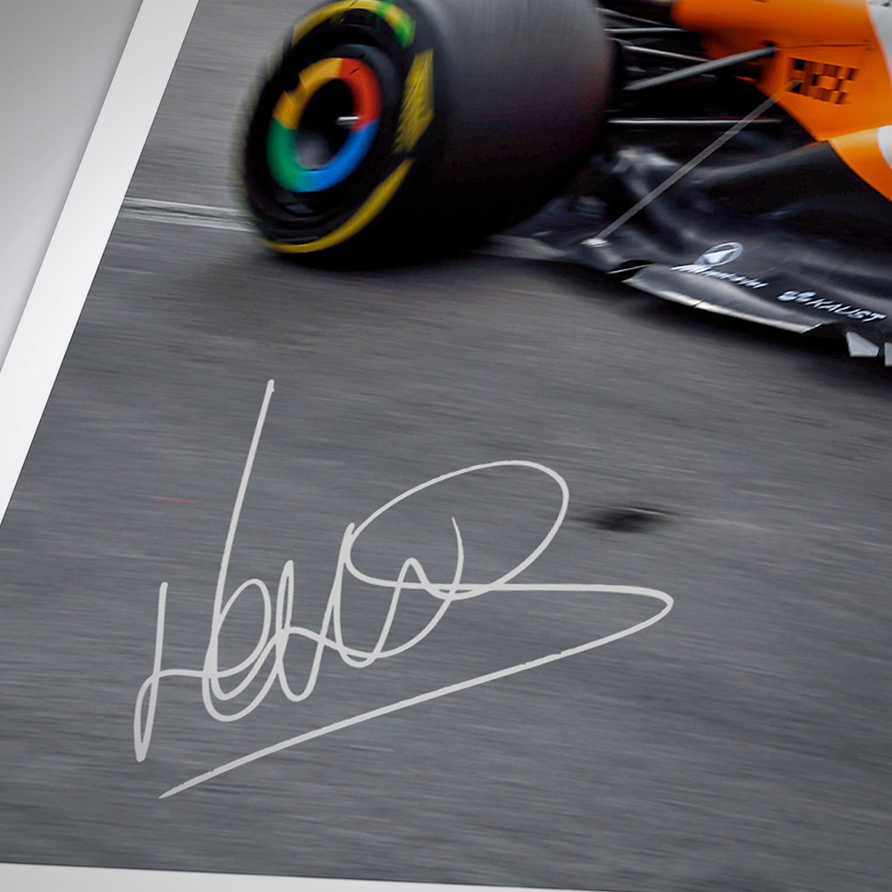 Lando Norris 2023 Limited Edition Signed Photo – Monaco GP