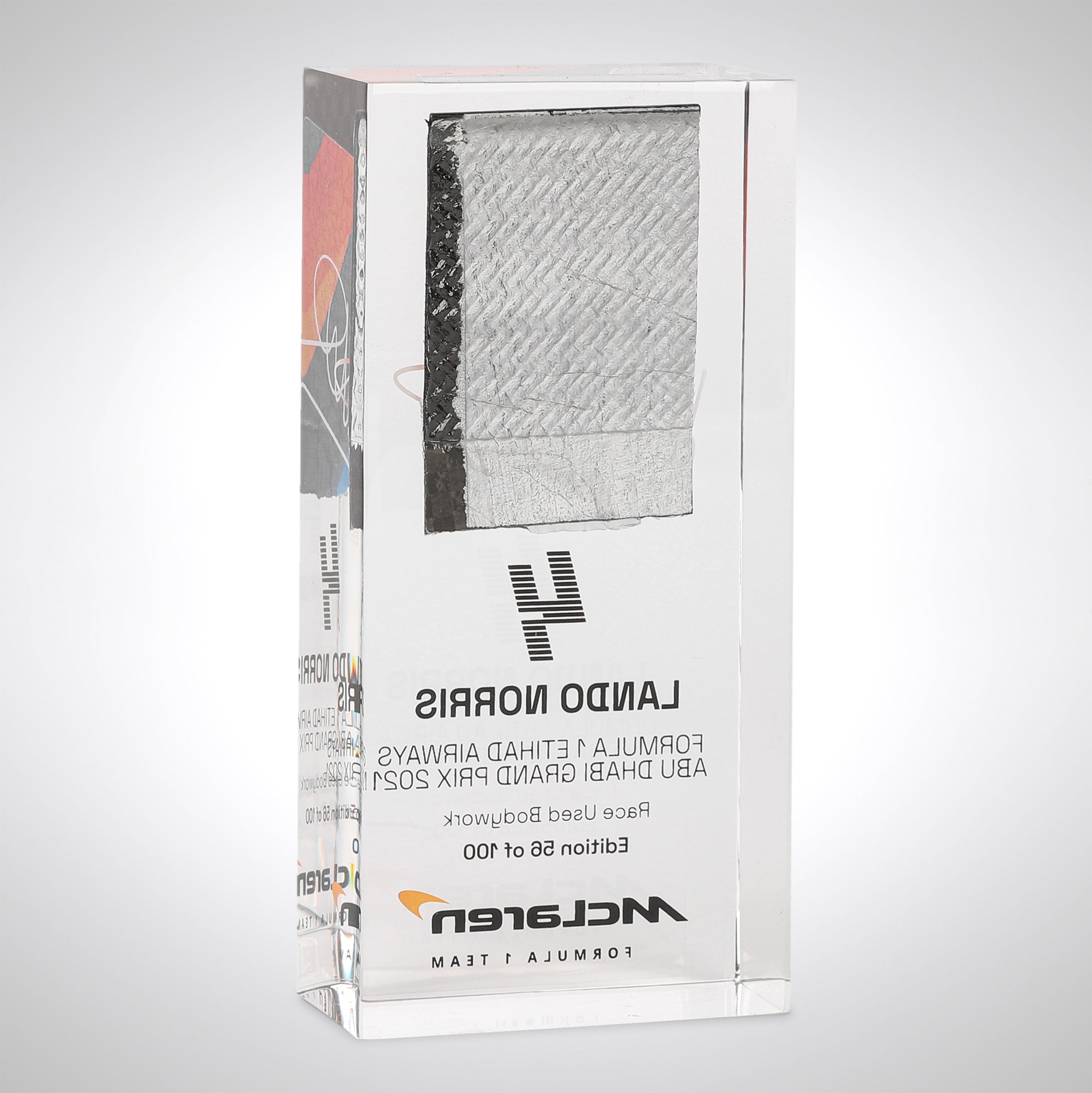 Limited-Edition Lando Norris 2021 Bodywork in Acrylic – Abu Dhabi GP