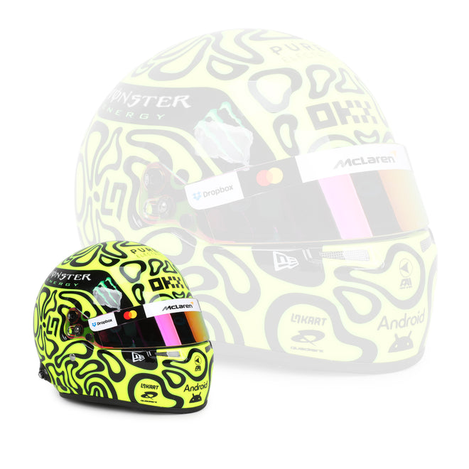 Lando Norris 2025 1:2 Scale Helmet