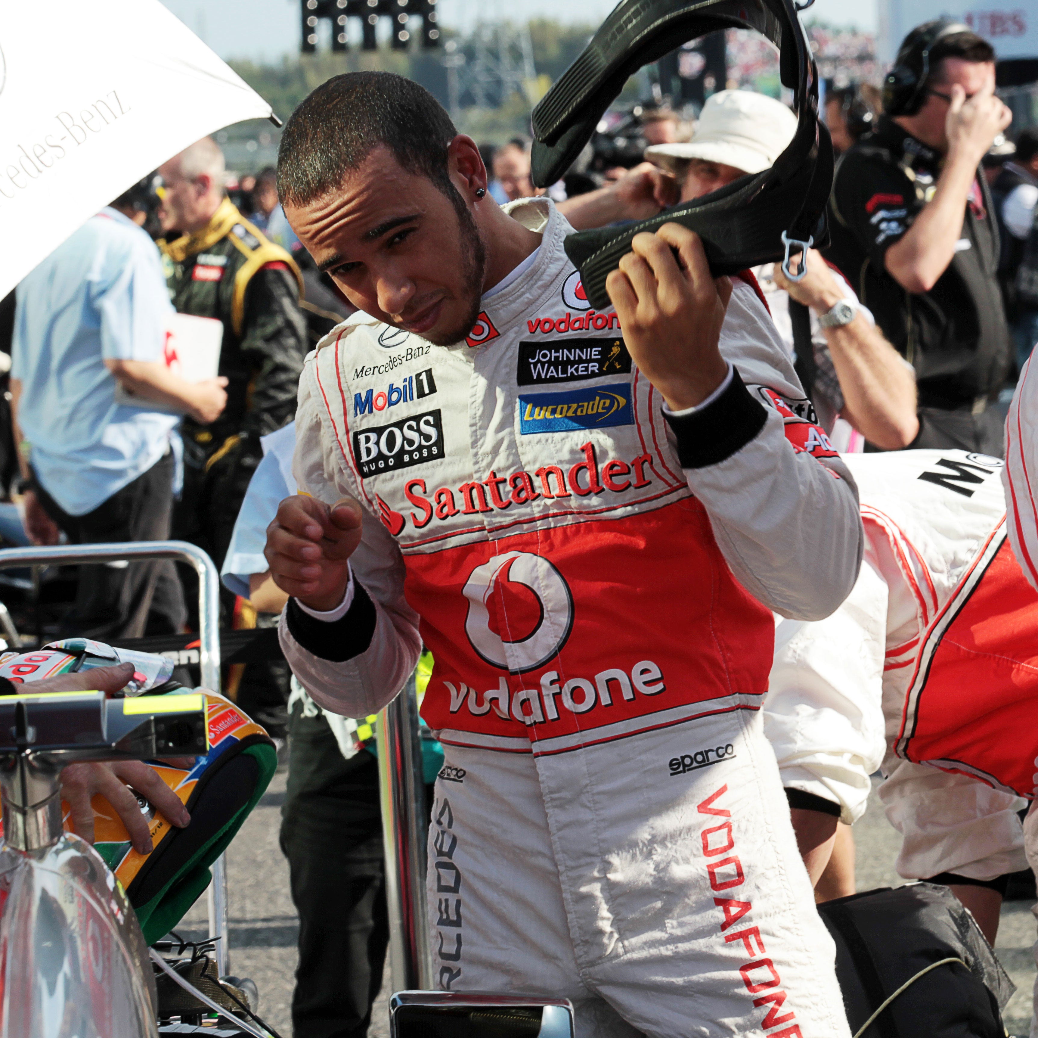 Lewis Hamilton 2012 Replica McLaren F1 Team Race Suit
