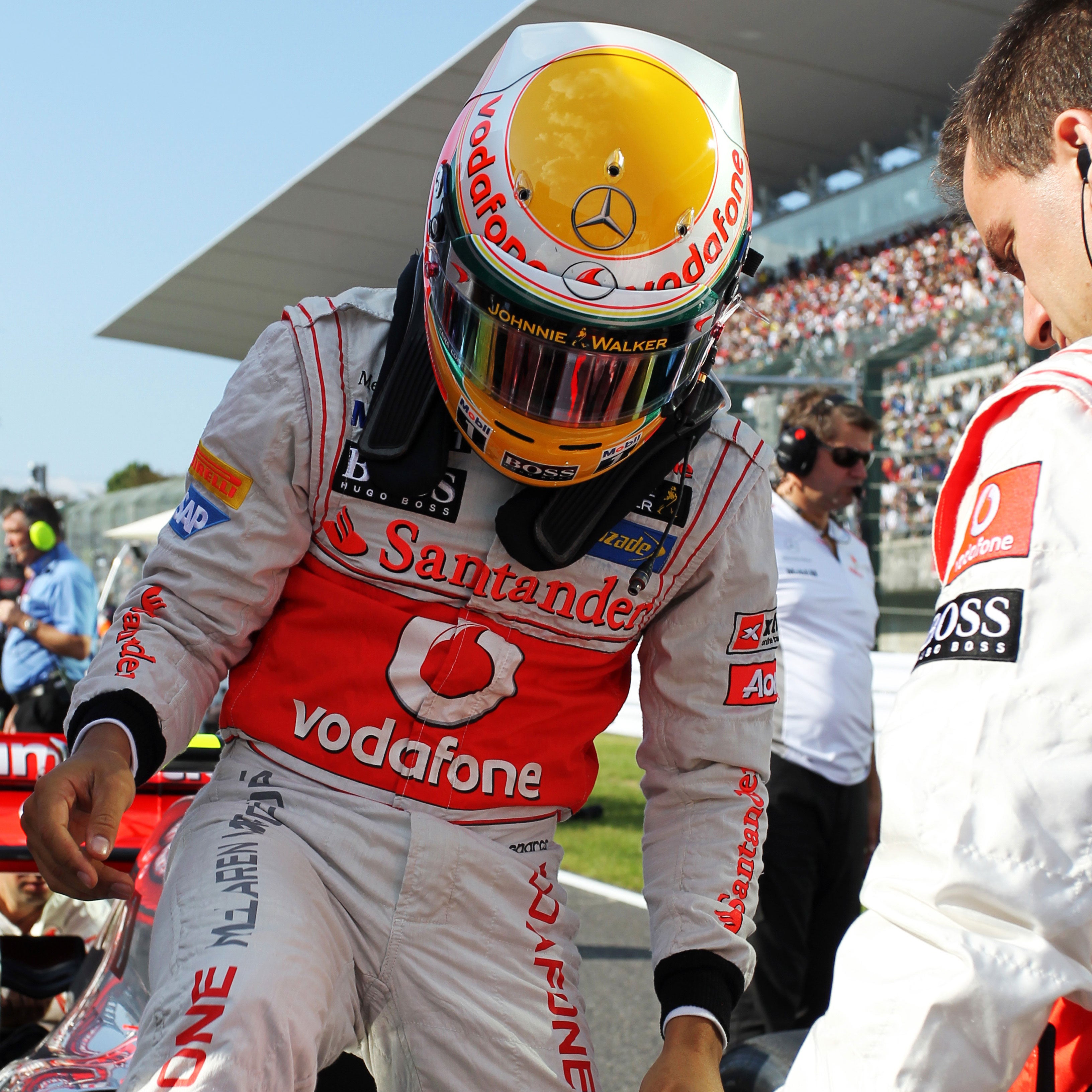 Lewis Hamilton 2012 Replica McLaren F1 Team Race Suit