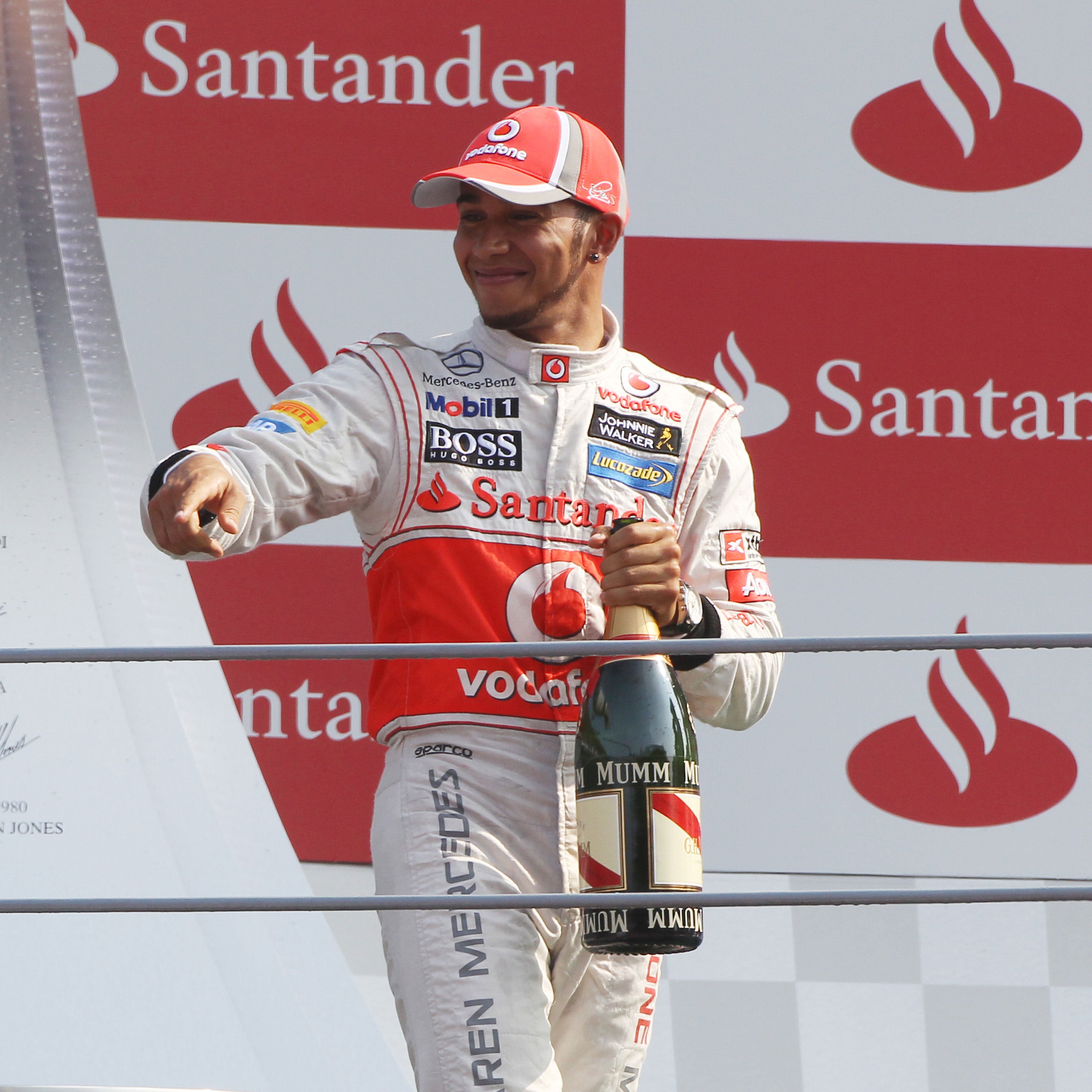 Lewis Hamilton 2012 Replica McLaren F1 Team Race Suit