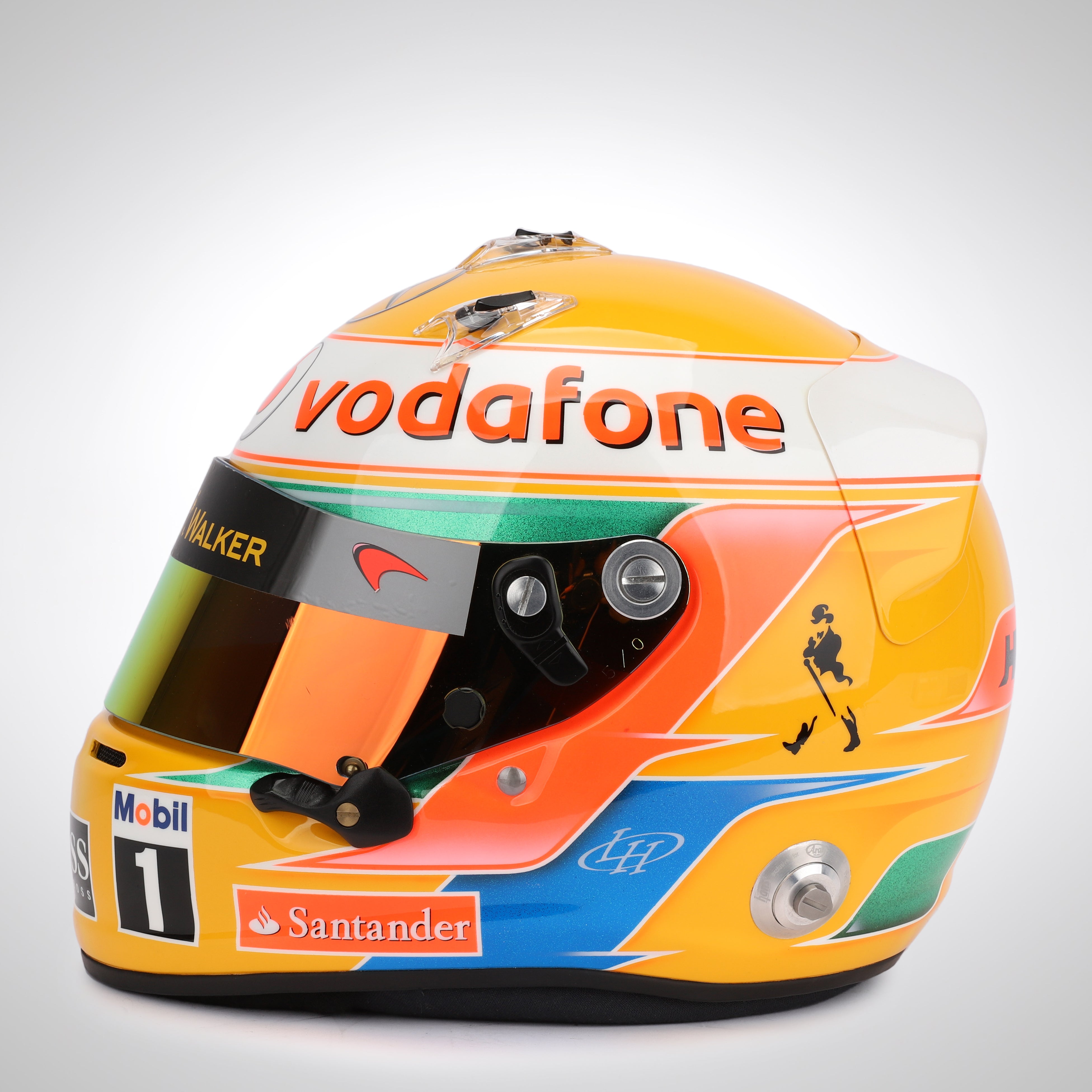 Lewis Hamilton 2012 Replica Helmet