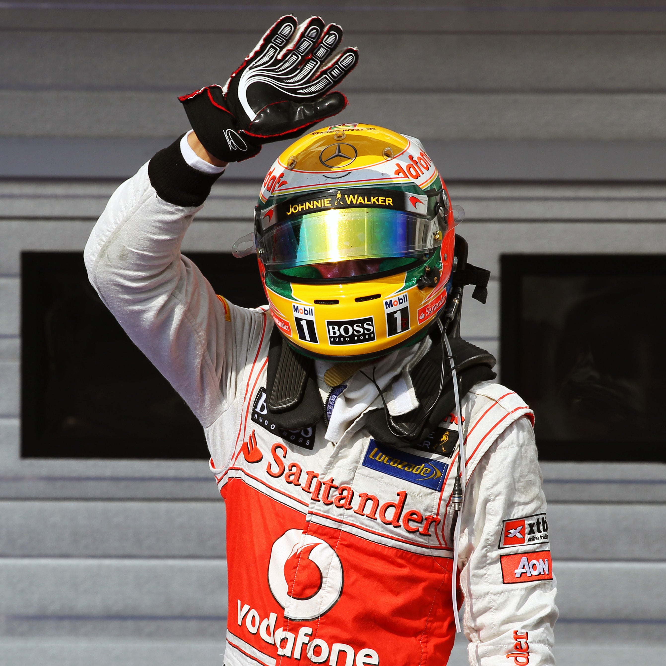 Lewis Hamilton 2012 Replica Helmet
