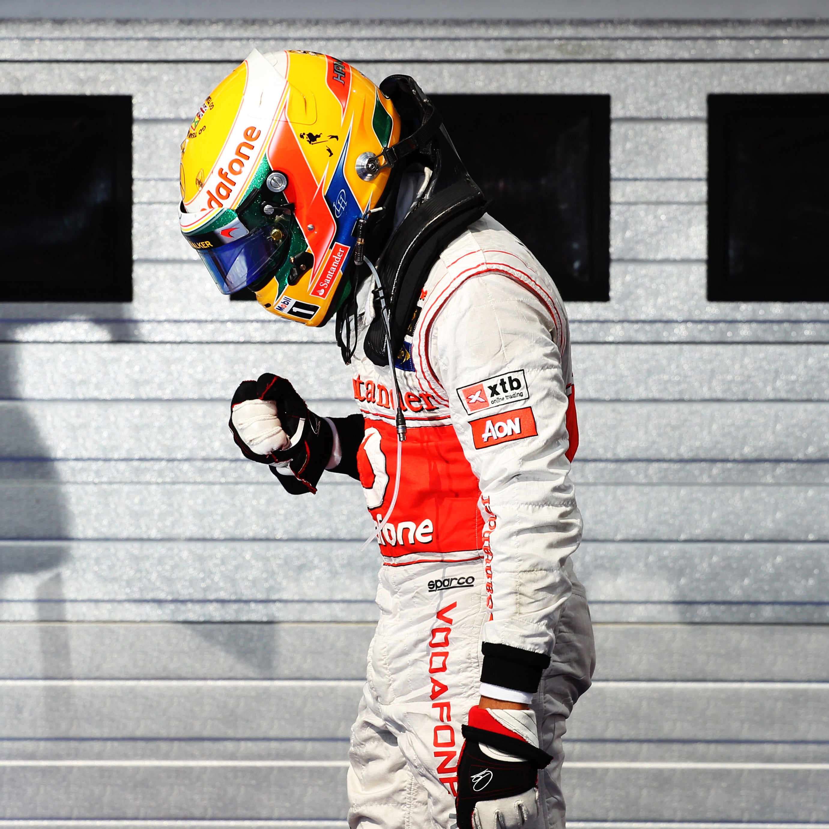 Lewis Hamilton 2012 Replica Helmet