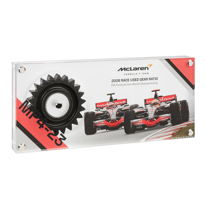 McLaren F1® Team 2008 Gear Ratio in Acrylic