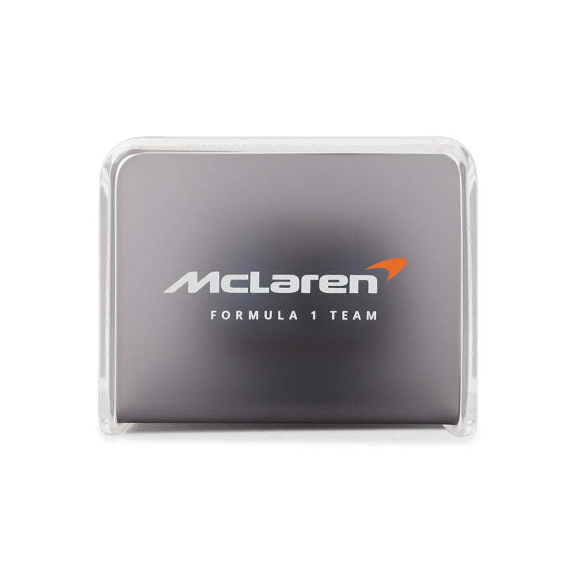 McLaren 2023 Race-Used Wheel Nut in Display Case - Blue