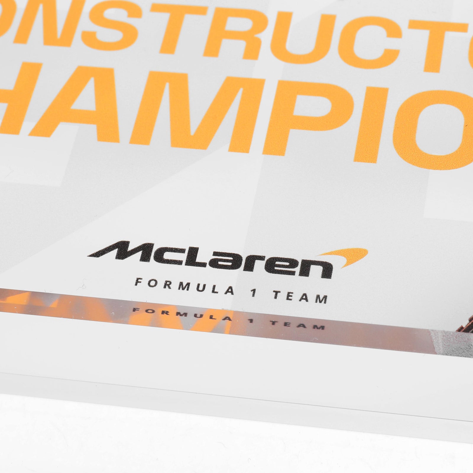 2024 Constructors Champions McLaren F1 Team Dual Bodywork in Acrylic