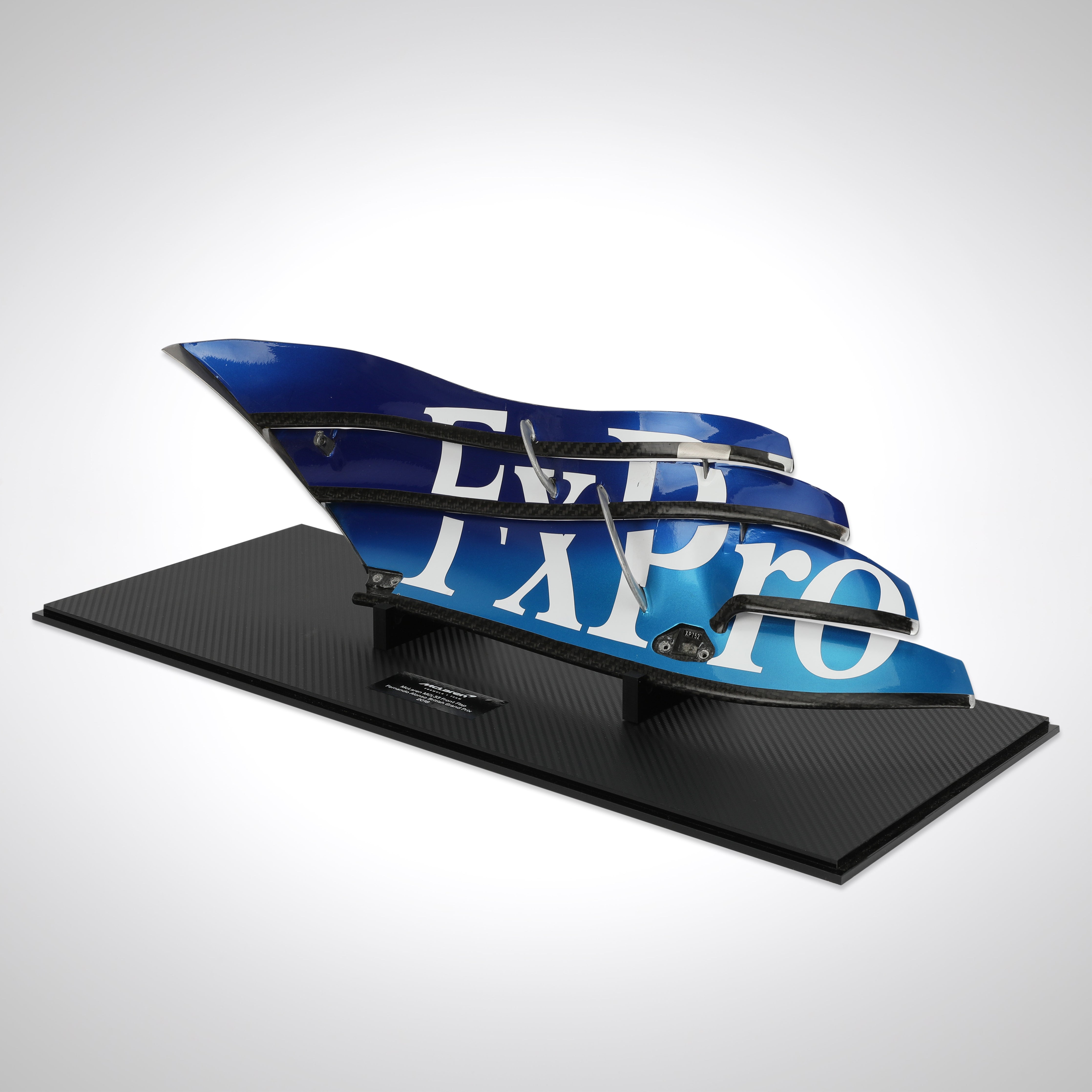 Fernando Alonso 2018 Race Used McLaren MCL33 Front Wing Flap - British GP