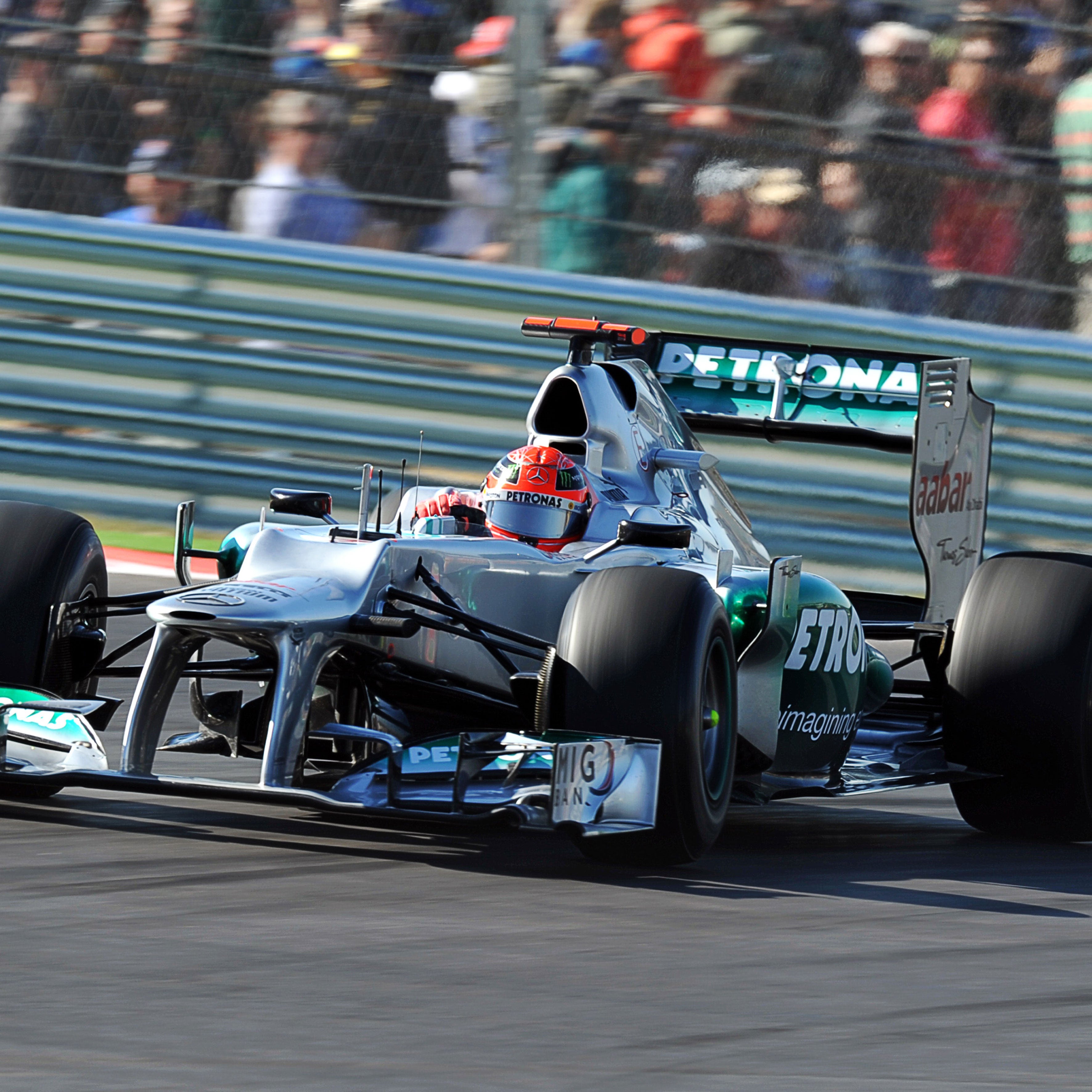 Michael Schumacher 2012 Bodywork in Acrylic